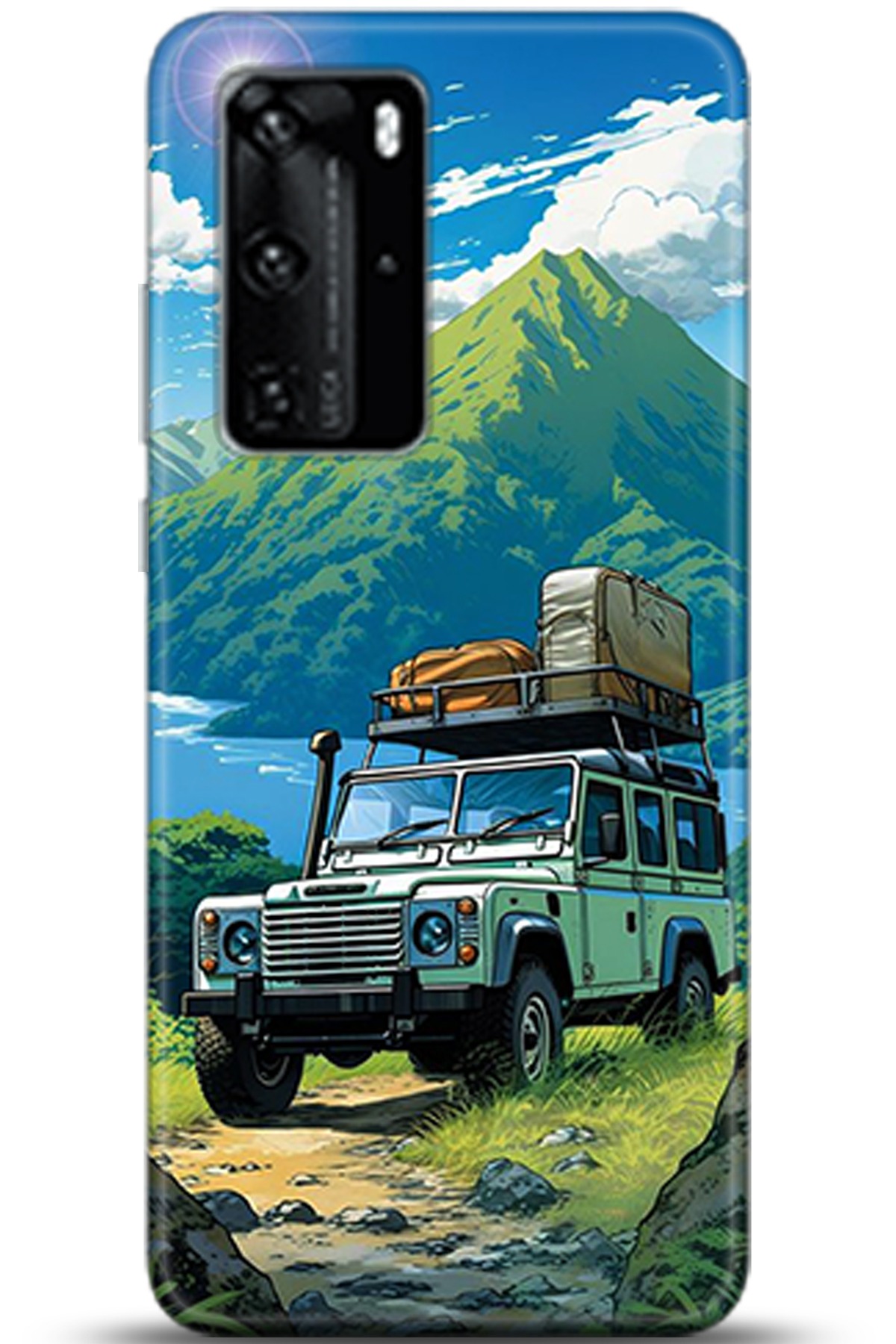 Huawei P40 Pro Uyumlu Kılıf HD Baskılı Kılıf - Followed Institution 5362