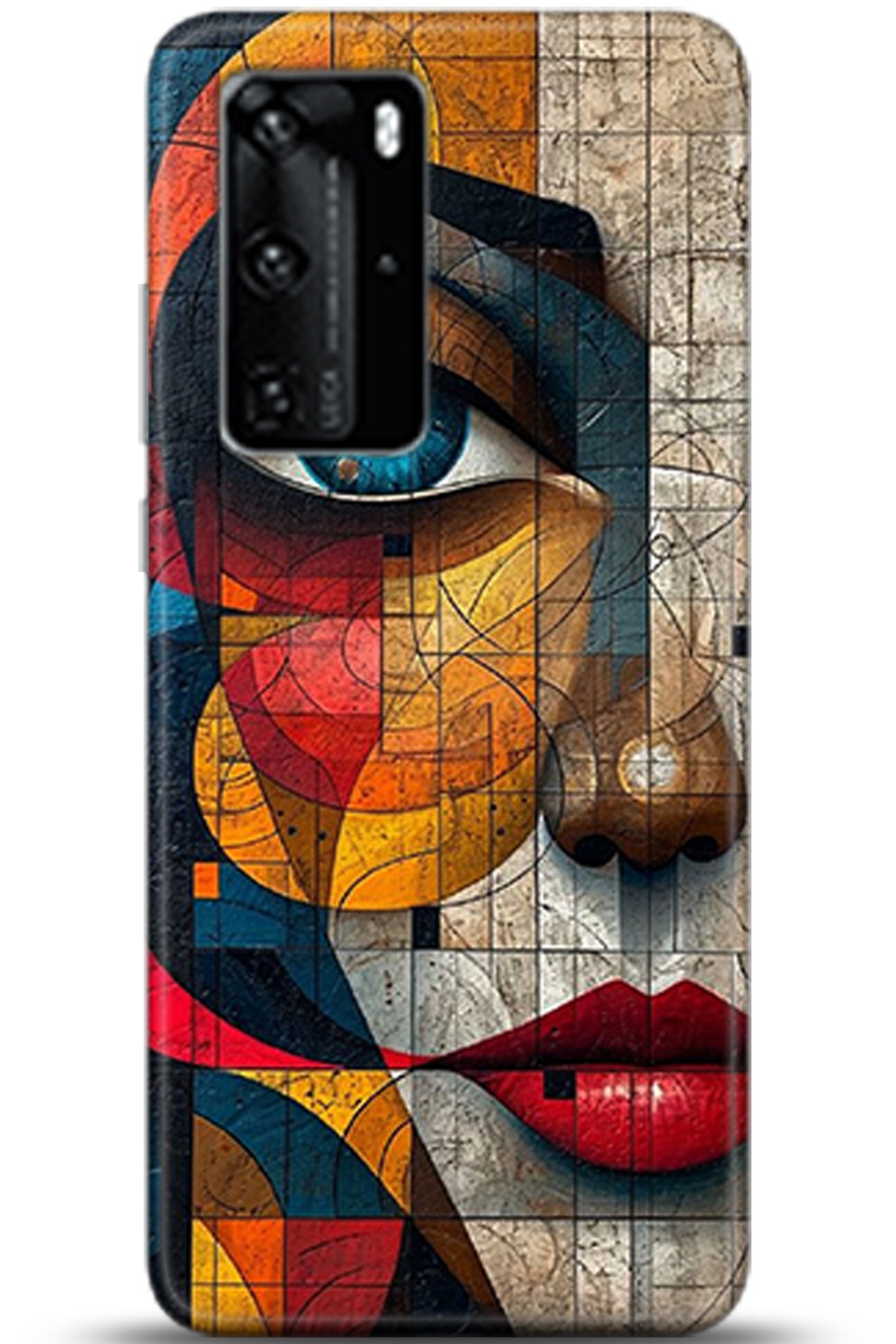 Huawei P40 Pro Uyumlu Kılıf HD Baskılı Kılıf - Followed Institution 5366