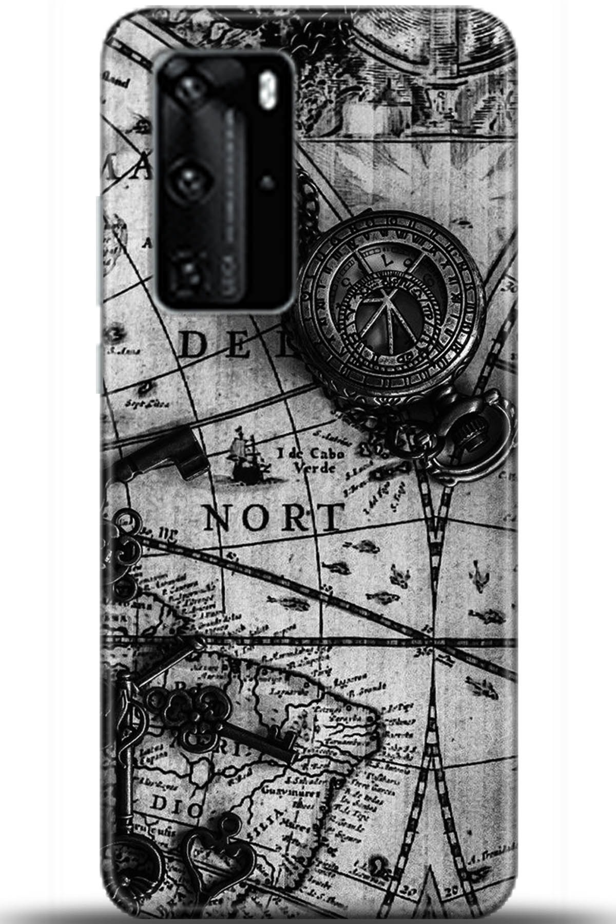 Huawei P40 Pro Uyumlu Kılıf HD Baskılı Kılıf - Followed Institution 5381