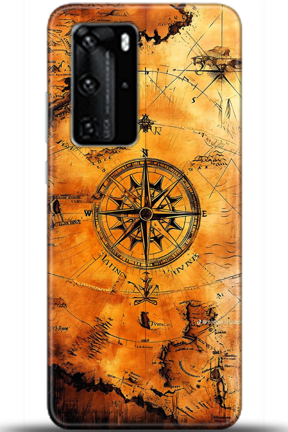 Huawei P40 Pro Uyumlu Kılıf HD Baskılı Kılıf - Followed Institution 5383