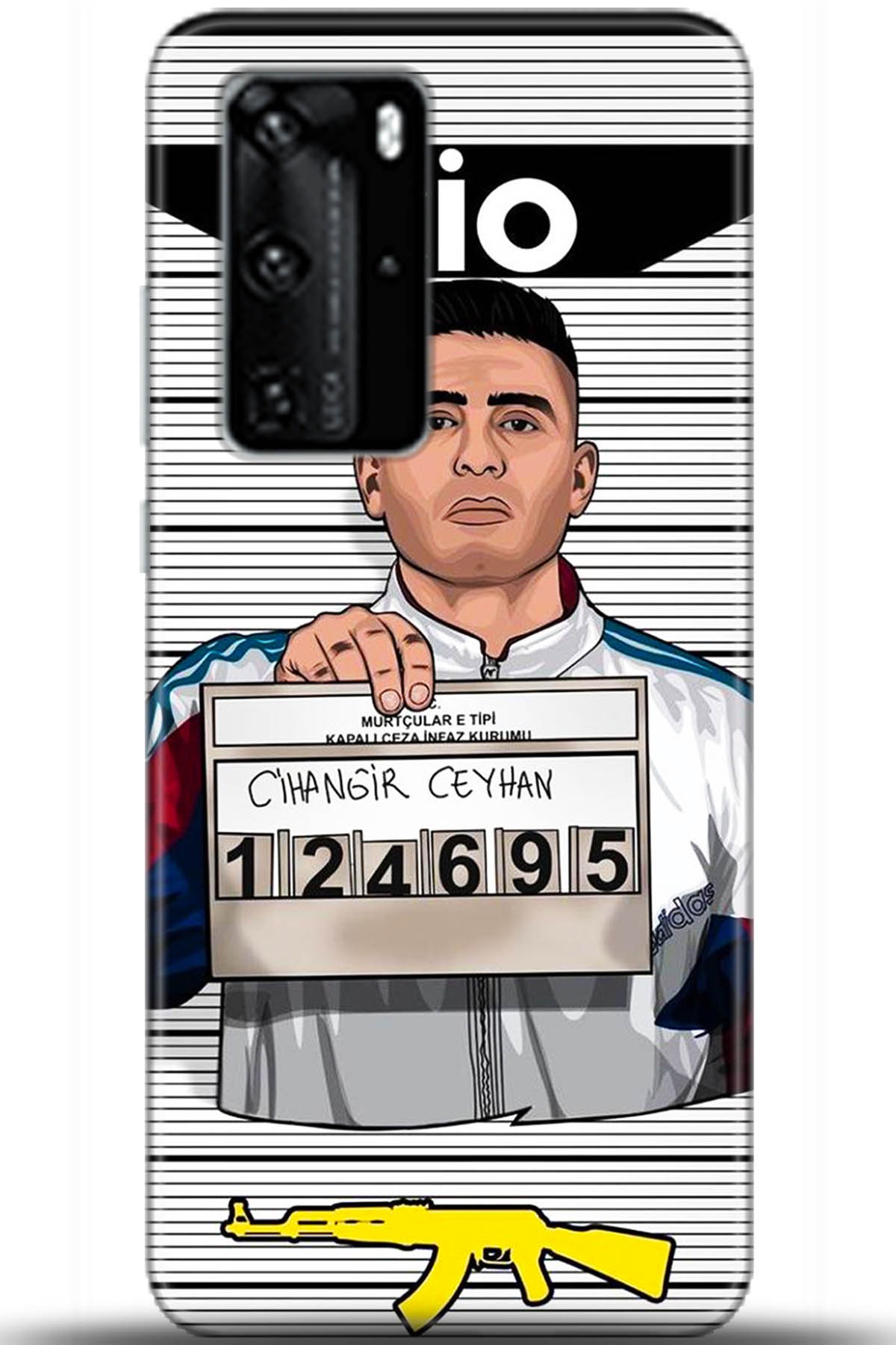 Huawei P40 Pro Uyumlu Kılıf HD Baskılı Kılıf - Followed Institution 5411