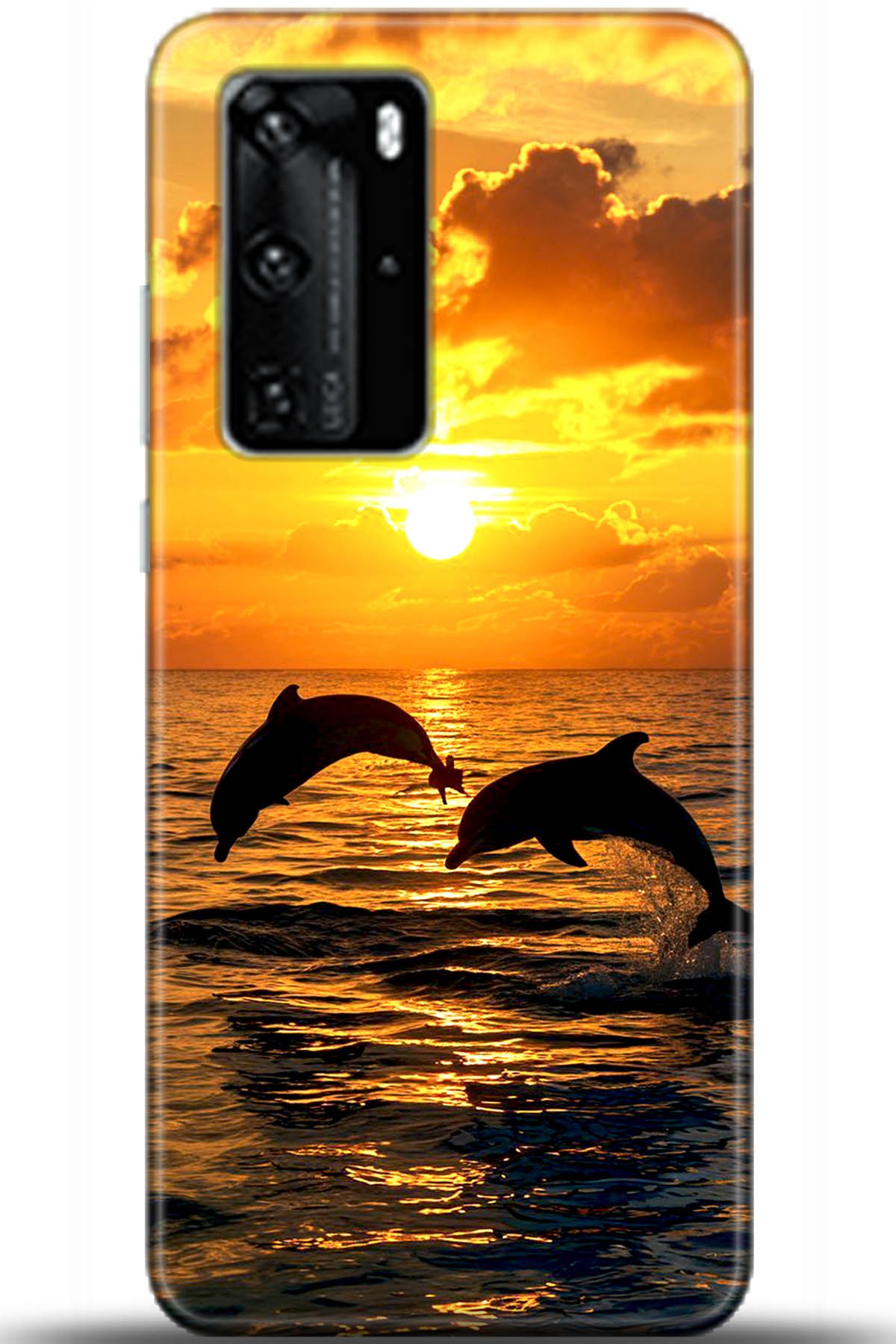 Huawei P40 Pro Uyumlu Kılıf HD Baskılı Kılıf - Followed Institution 5427