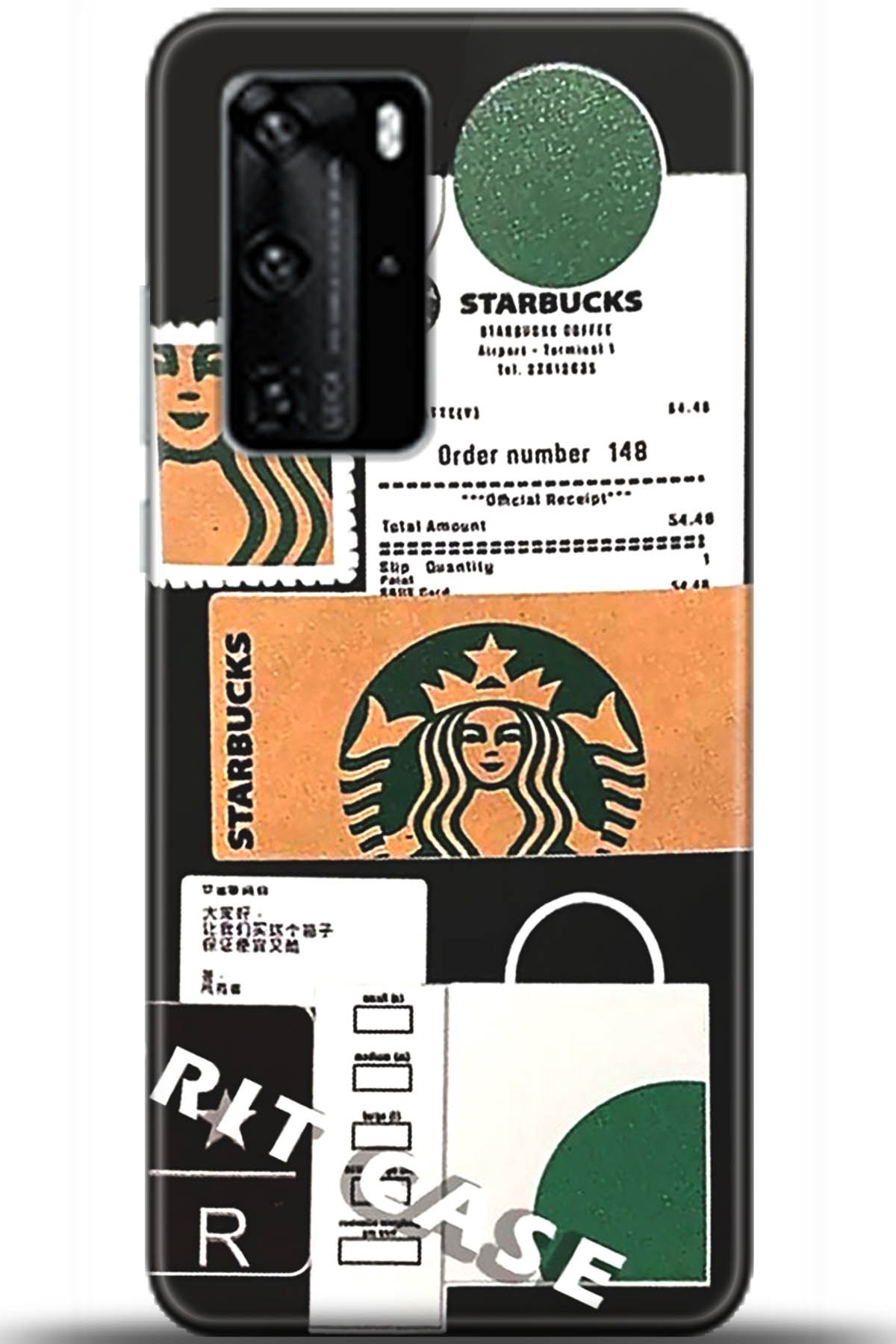 Huawei P40 Pro Uyumlu Kılıf HD Baskılı Kılıf - Followed Institution 5445