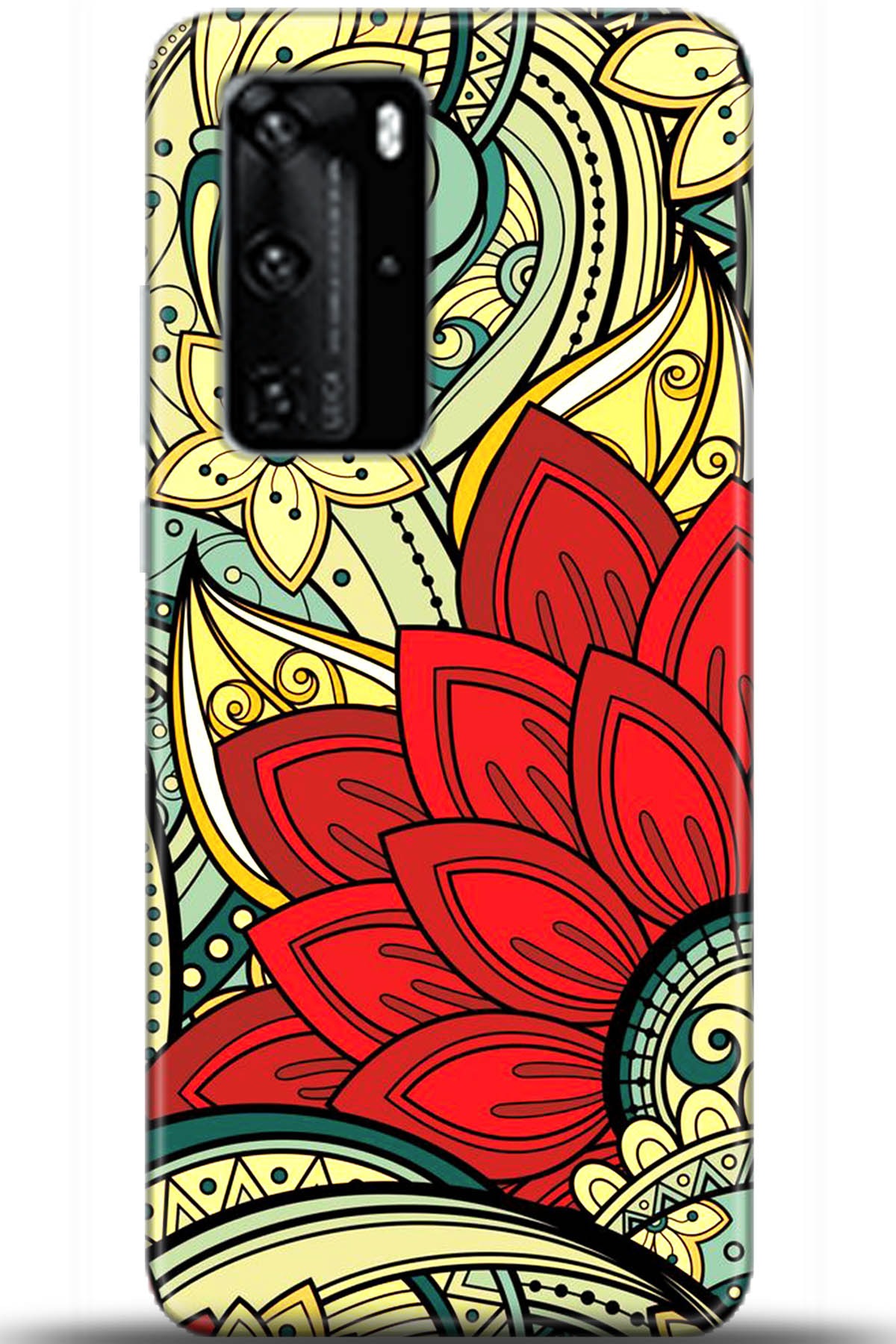 Huawei P40 Pro Uyumlu Kılıf HD Baskılı Kılıf - Followed Institution 5534