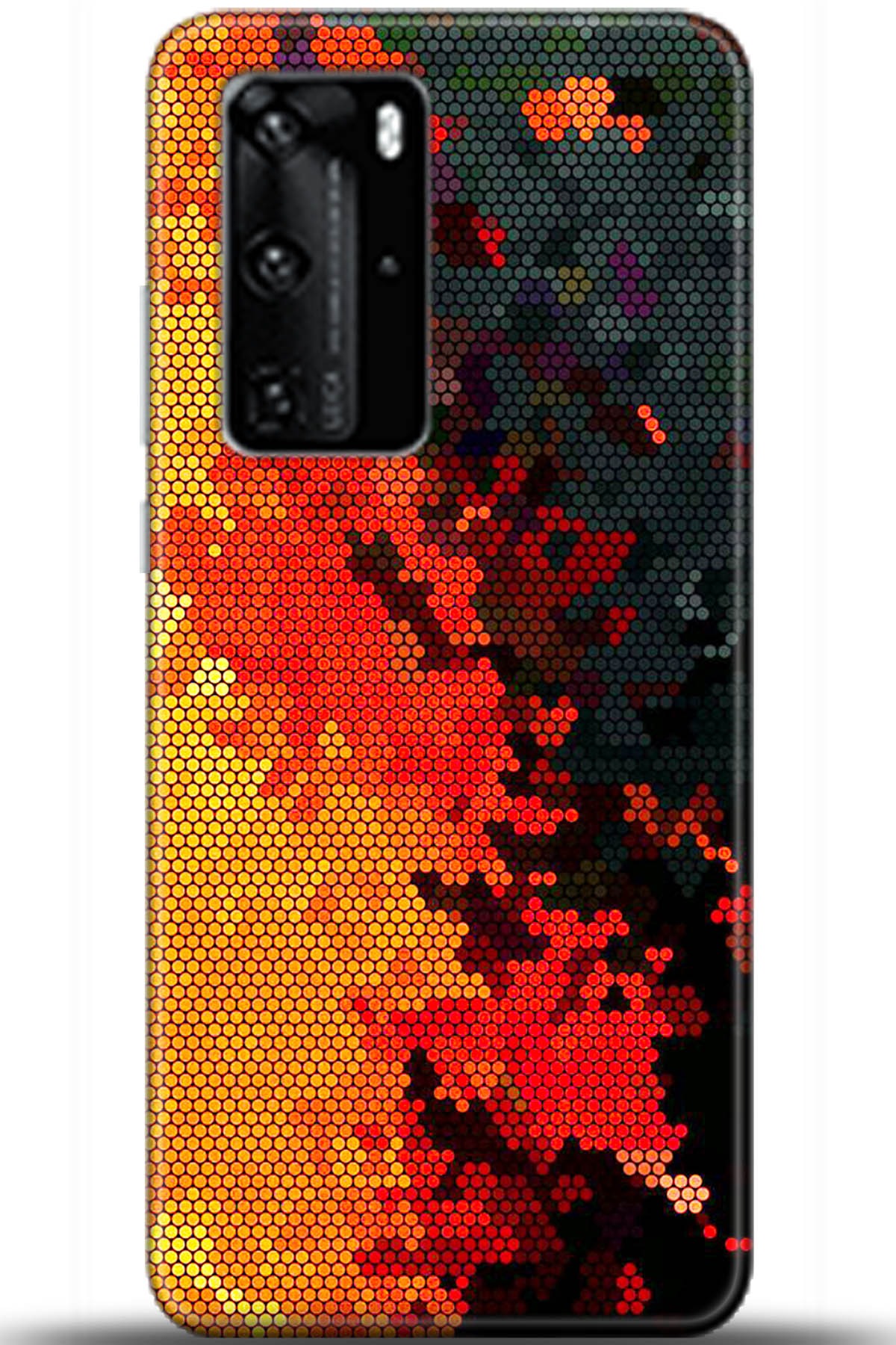 Huawei P40 Pro Uyumlu Kılıf HD Baskılı Kılıf - Followed Institution 5540