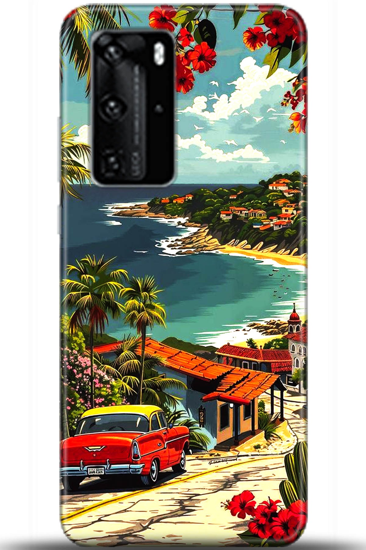 Huawei P40 Pro Uyumlu Kılıf HD Baskılı Kılıf - Followed Institution 5560