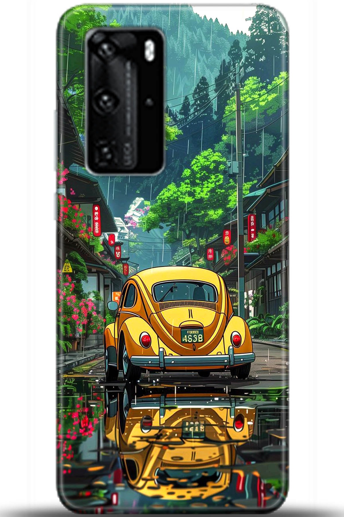 Huawei P40 Pro Uyumlu Kılıf HD Baskılı Kılıf - Followed Institution 5561