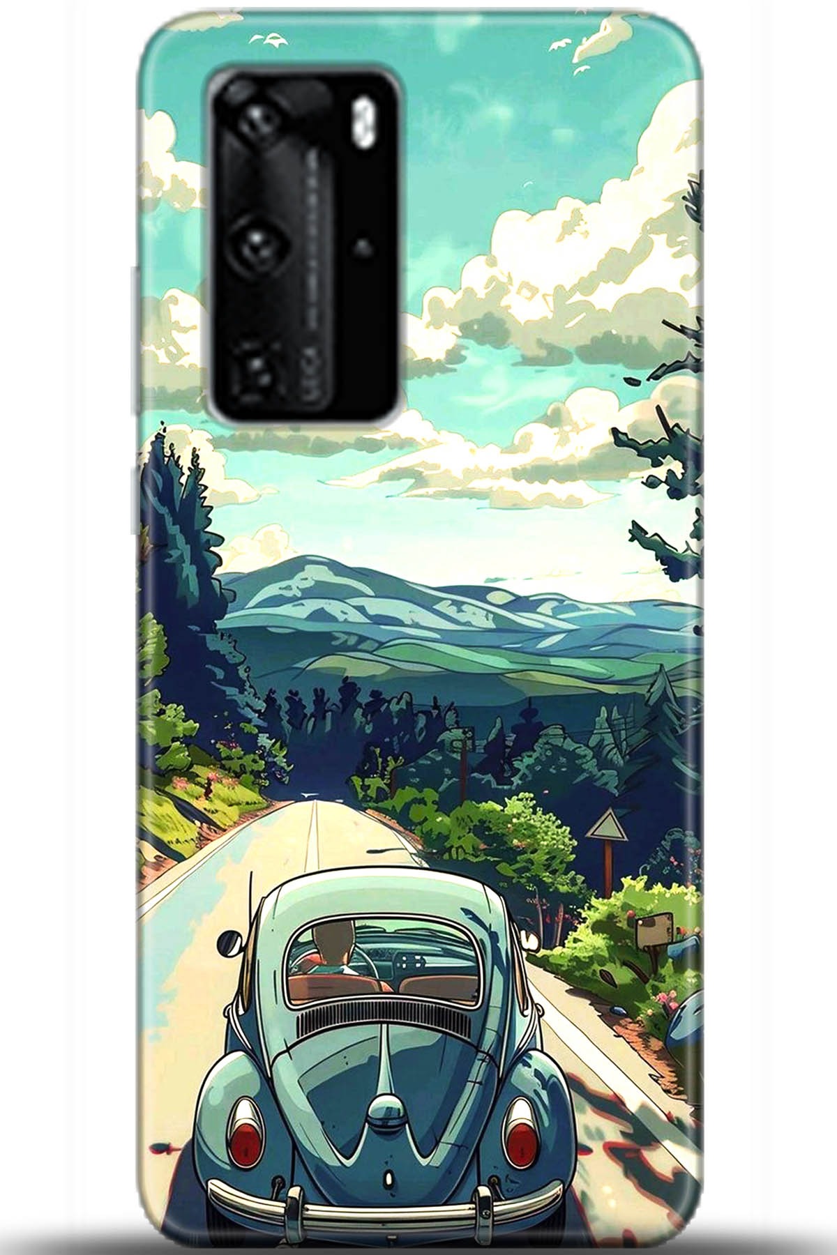 Huawei P40 Pro Uyumlu Kılıf HD Baskılı Kılıf - Followed Institution 5563