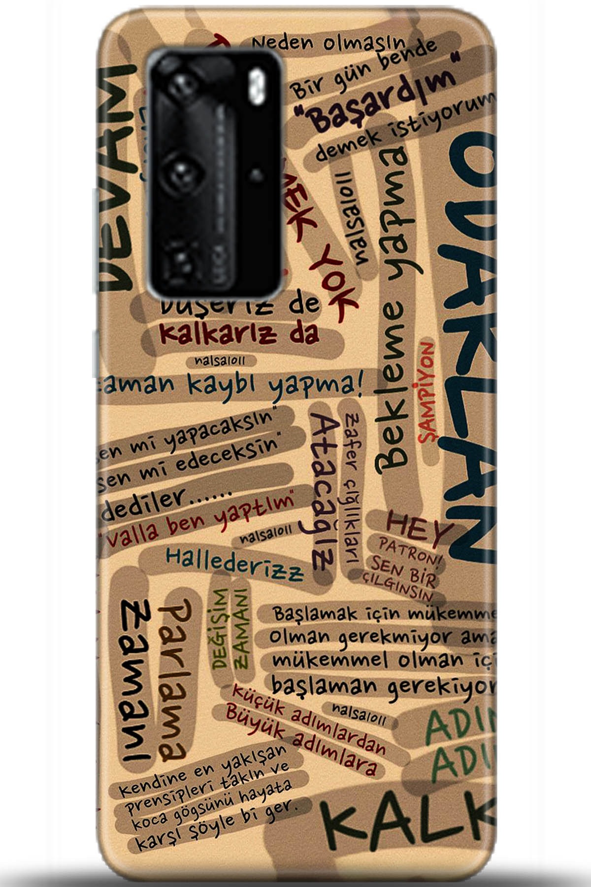 Huawei P40 Pro Uyumlu Kılıf HD Baskılı Kılıf - Followed Institution 5586