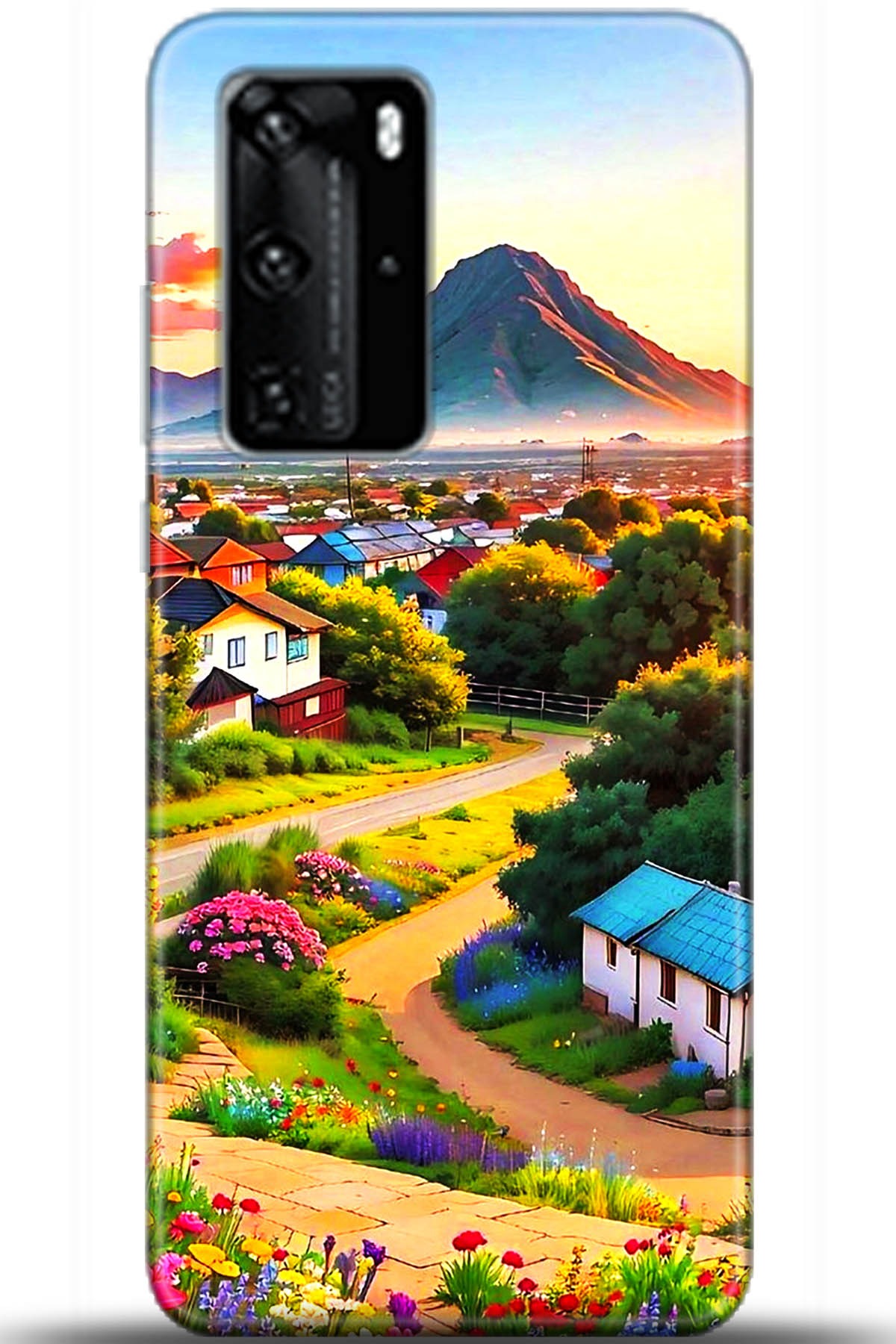 Huawei P40 Pro Uyumlu Kılıf HD Baskılı Kılıf - Followed Institution 5605