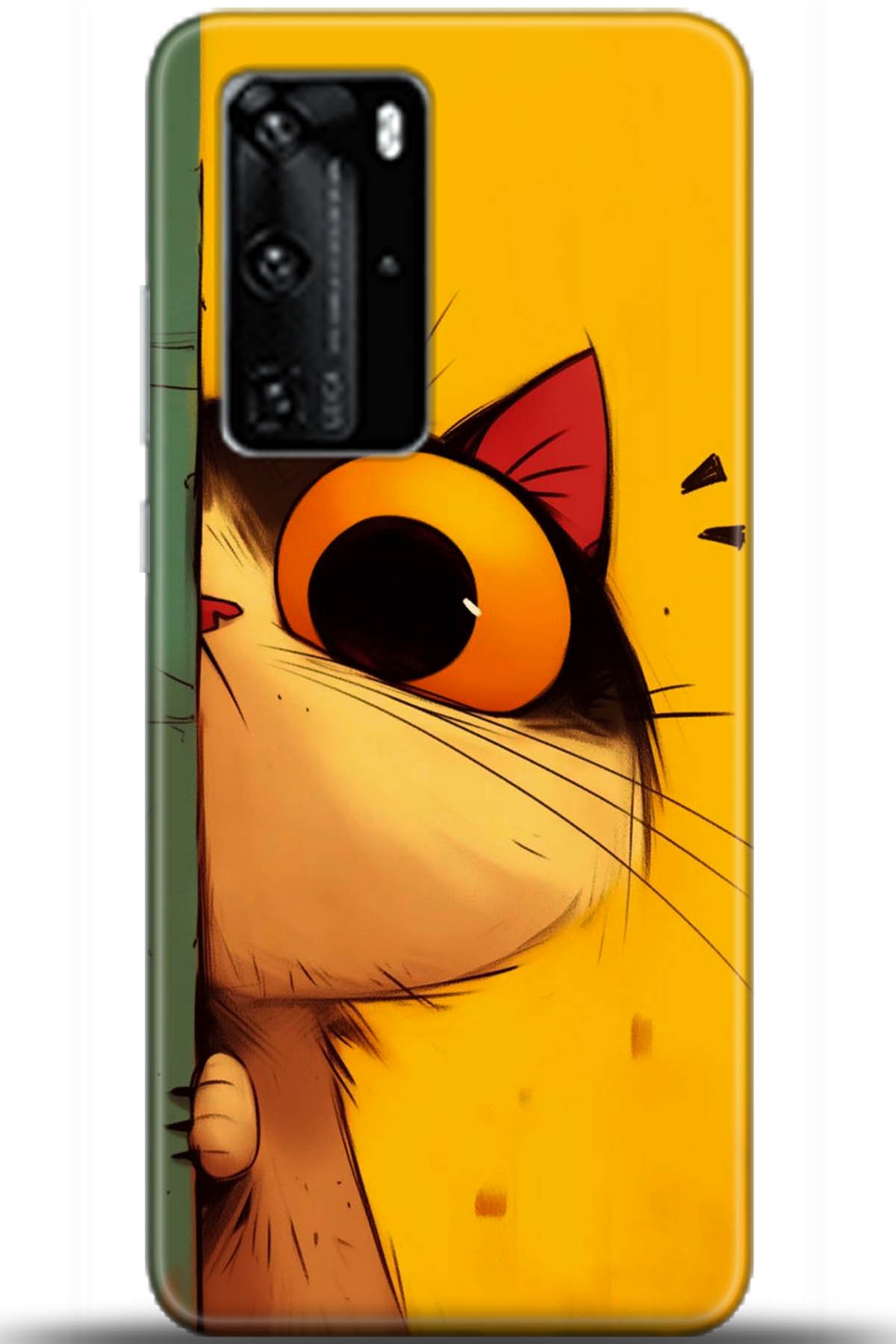 Huawei P40 Pro Uyumlu Kılıf HD Baskılı Kılıf - Followed Institution 5655