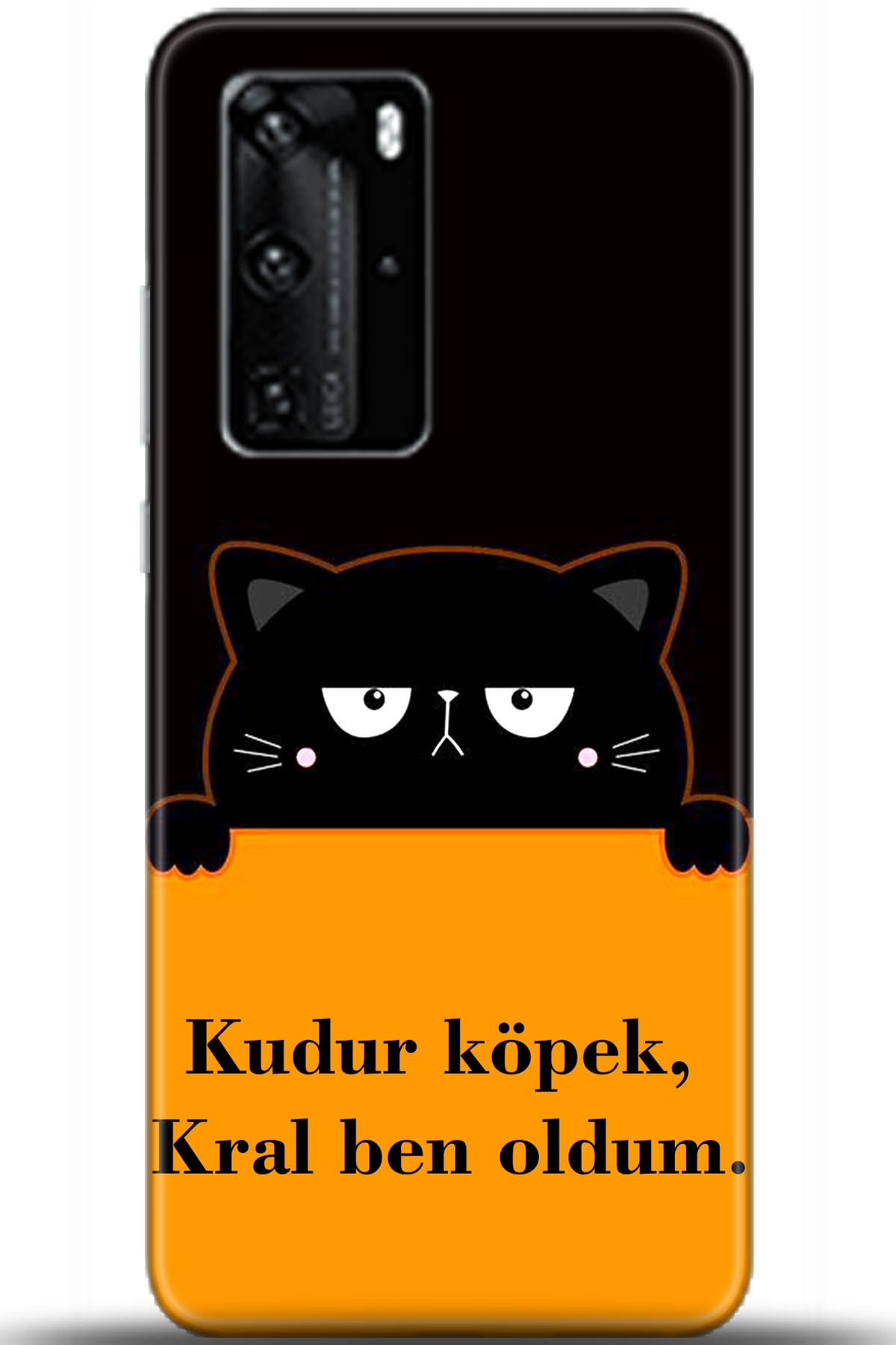 Huawei P40 Pro Uyumlu Kılıf HD Baskılı Kılıf - Followed Institution 5719