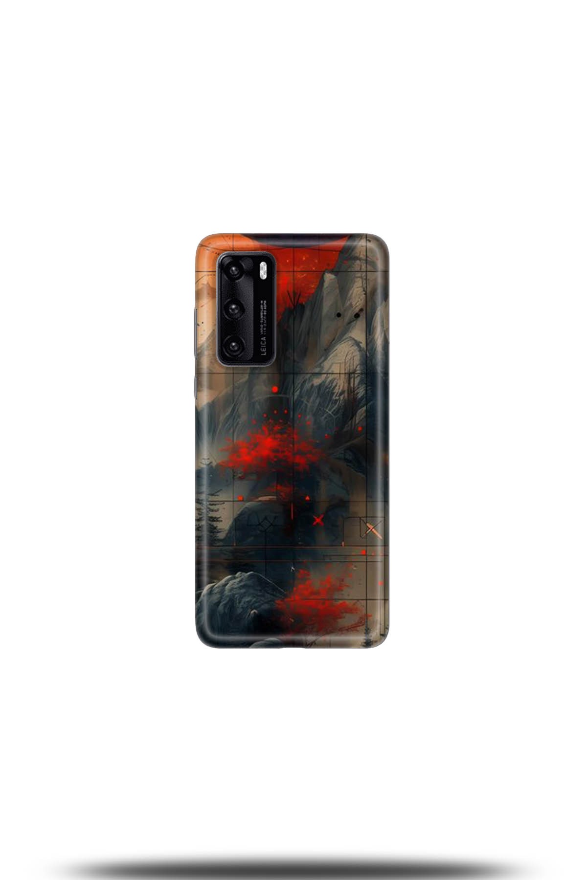 Huawei P40 Uyumlu Kılıf HD Baskılı Kılıf - Followed Institution 5244