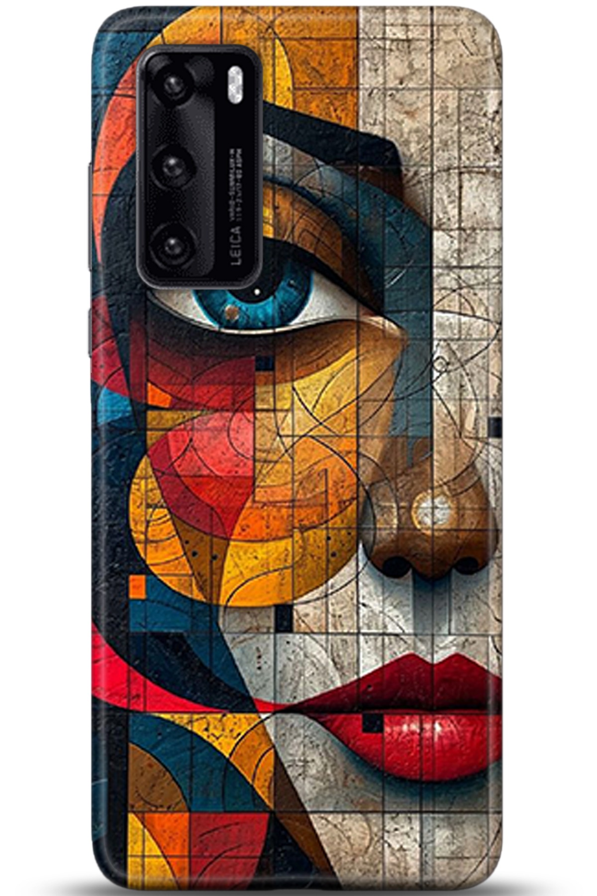 Huawei P40 Uyumlu Kılıf HD Baskılı Kılıf - Followed Institution 5366