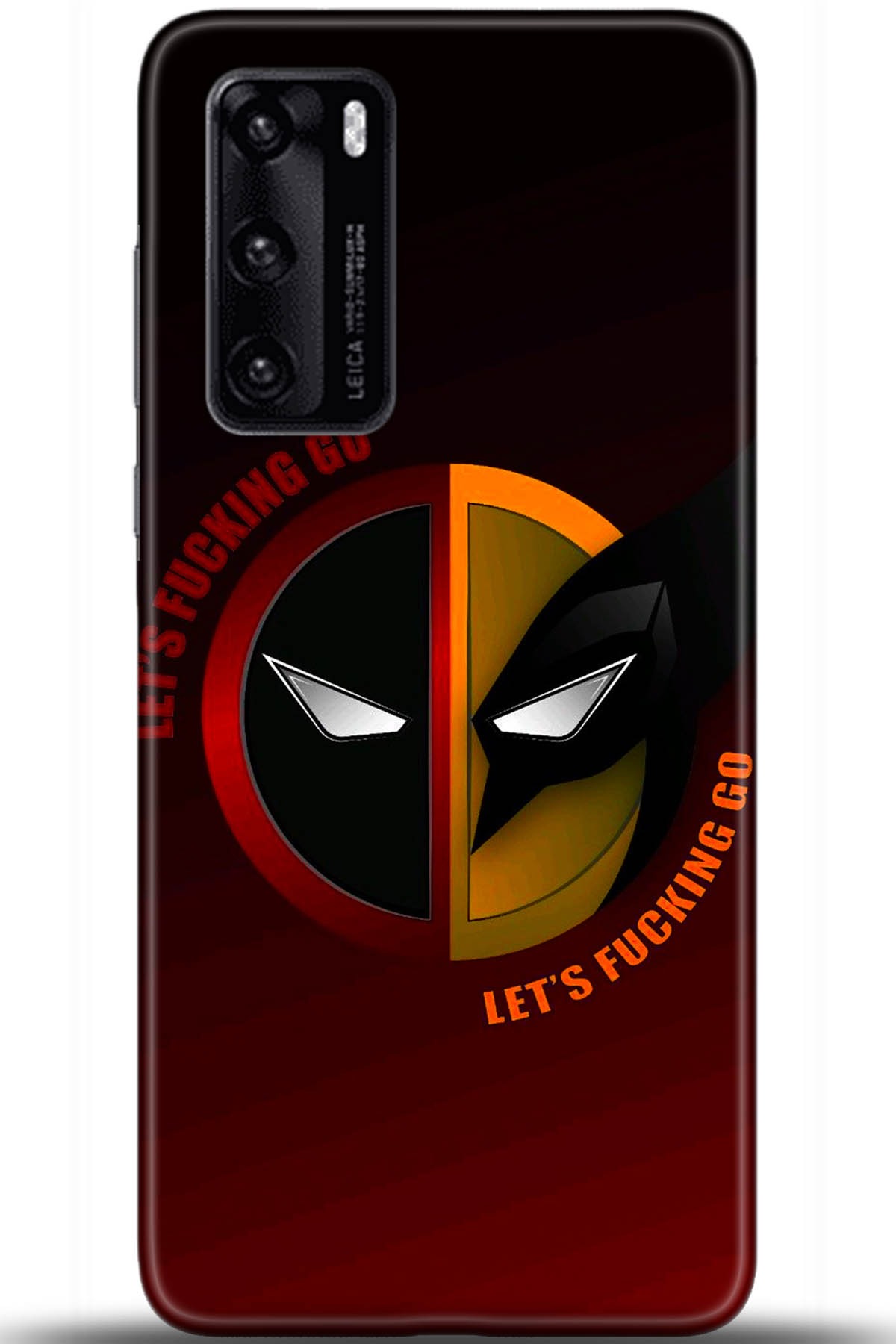 Huawei P40 Uyumlu Kılıf HD Baskılı Kılıf - Followed Institution 5388