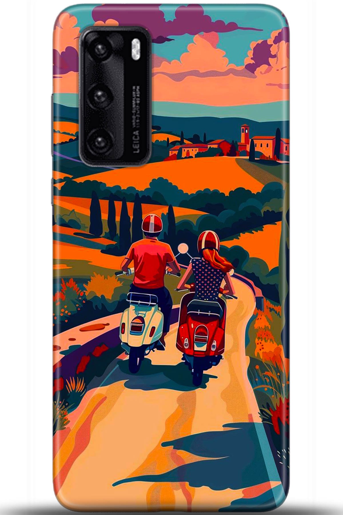 Huawei P40 Uyumlu Kılıf HD Baskılı Kılıf - Followed Institution 5390