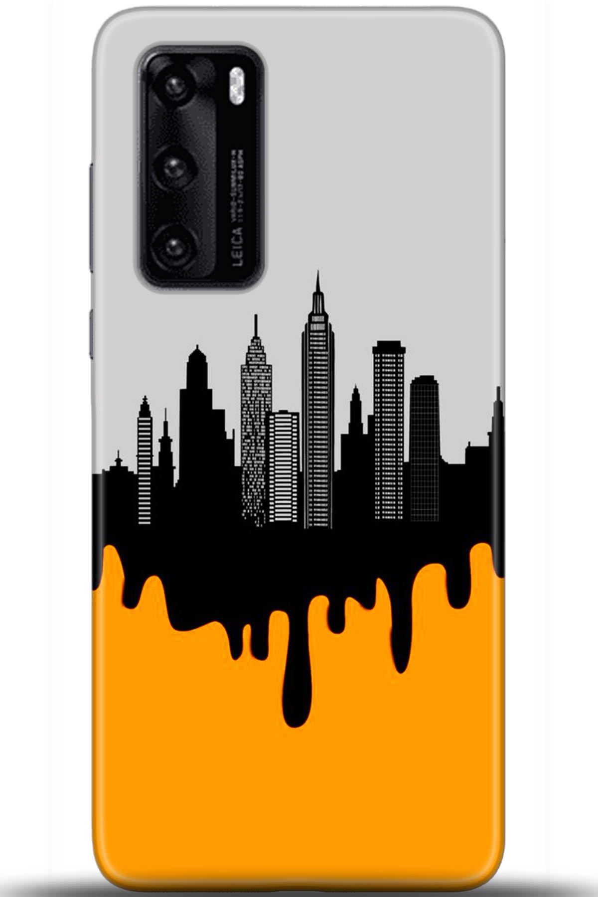 Huawei P40 Uyumlu Kılıf HD Baskılı Kılıf - Followed Institution 5394