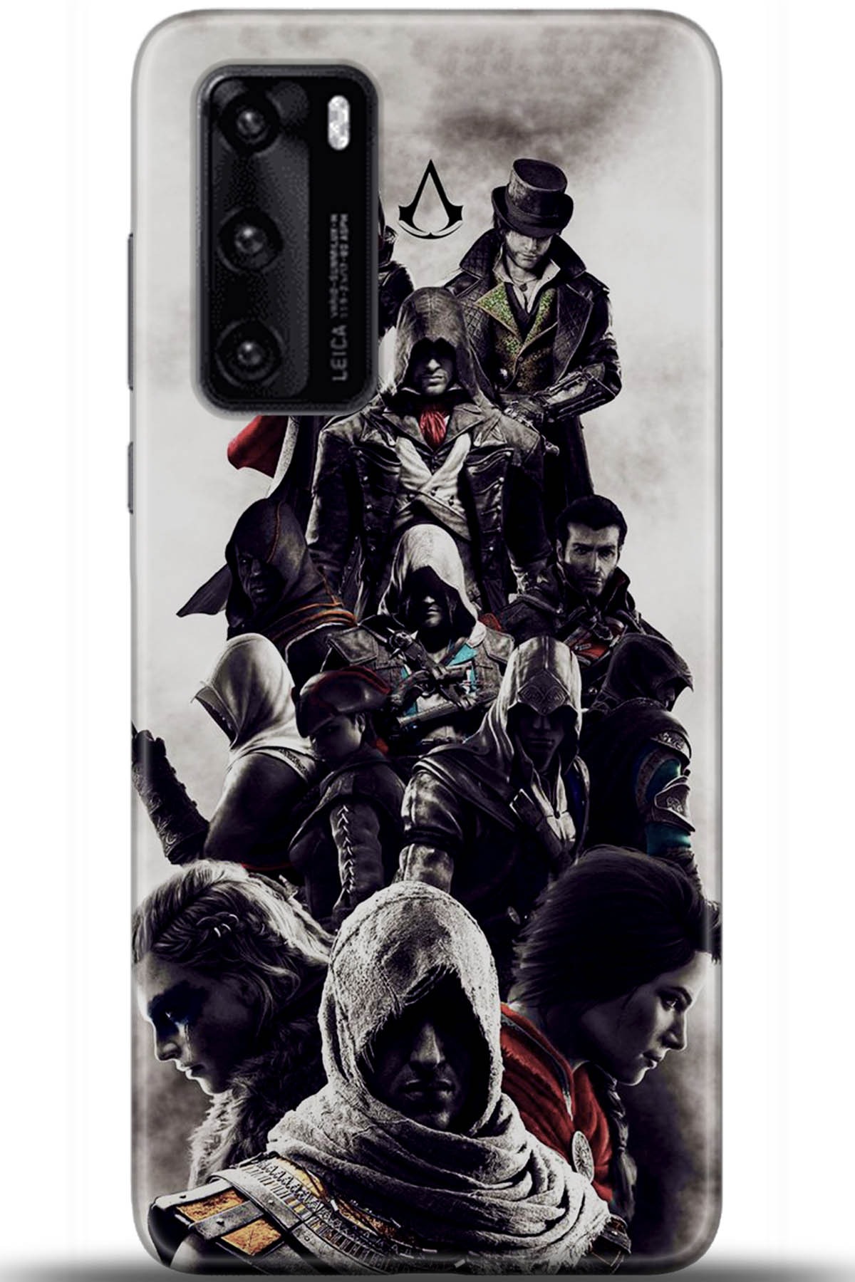 Huawei P40 Uyumlu Kılıf HD Baskılı Kılıf - Followed Institution 5426