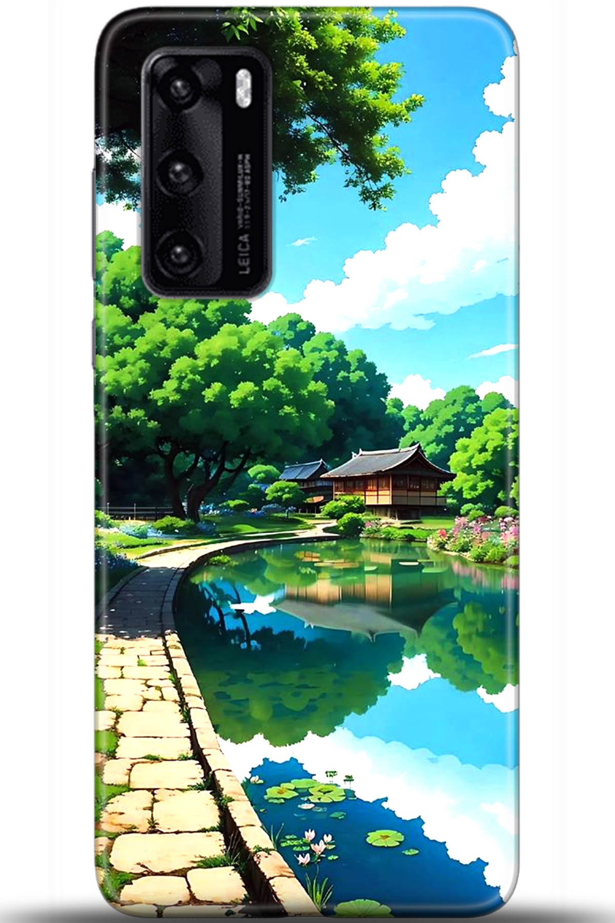 Huawei P40 Uyumlu Kılıf HD Baskılı Kılıf - Followed Institution 5463