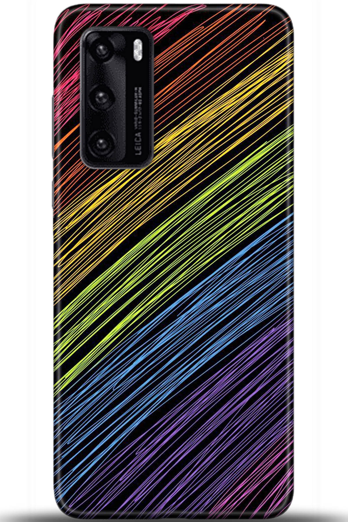 Huawei P40 Uyumlu Kılıf HD Baskılı Kılıf - Followed Institution 5525