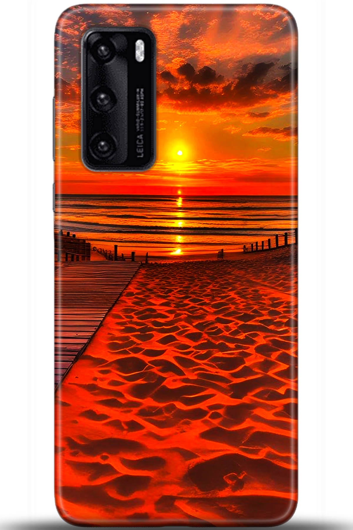 Huawei P40 Uyumlu Kılıf HD Baskılı Kılıf - Followed Institution 5600