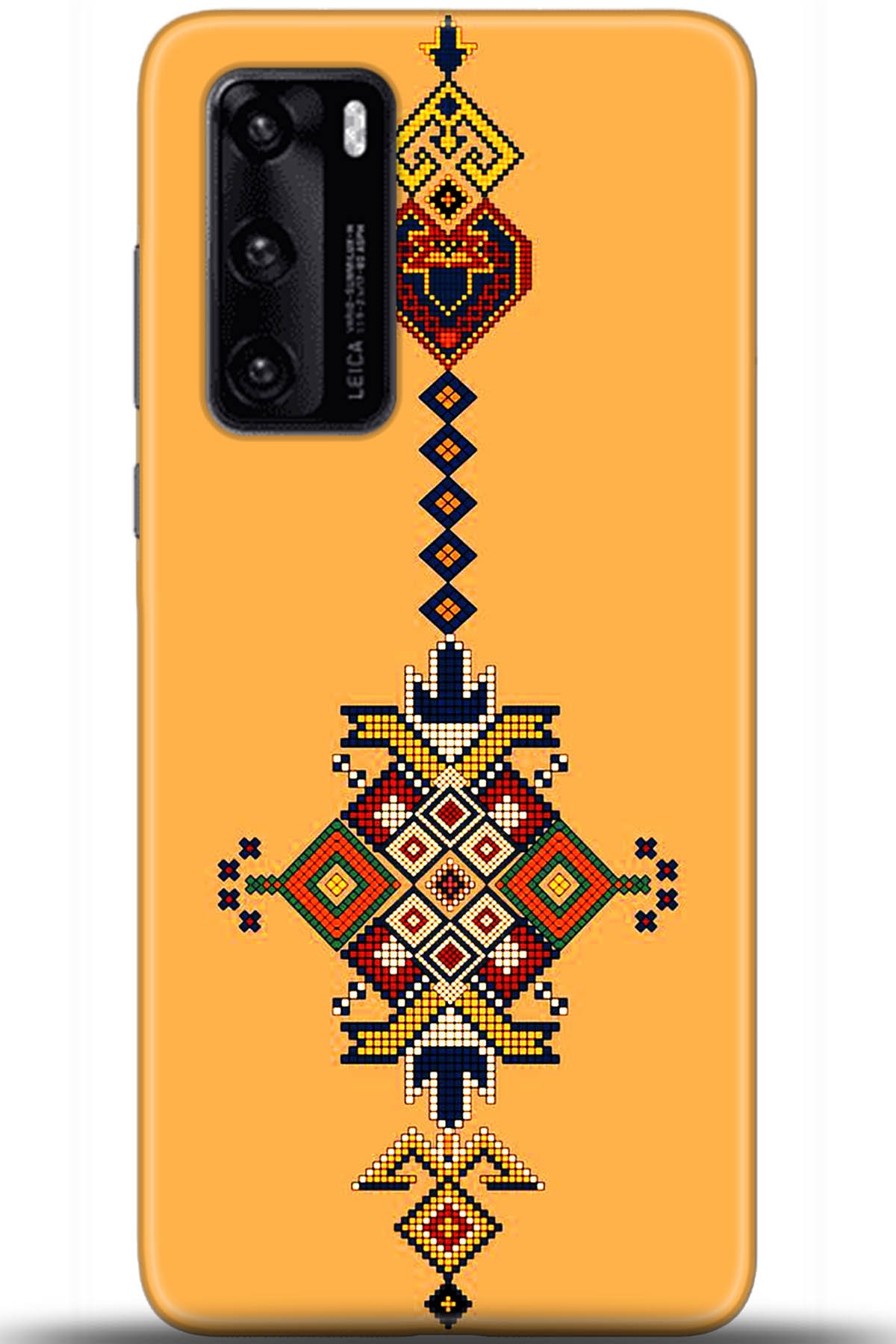 Huawei P40 Uyumlu Kılıf HD Baskılı Kılıf - Followed Institution 5609