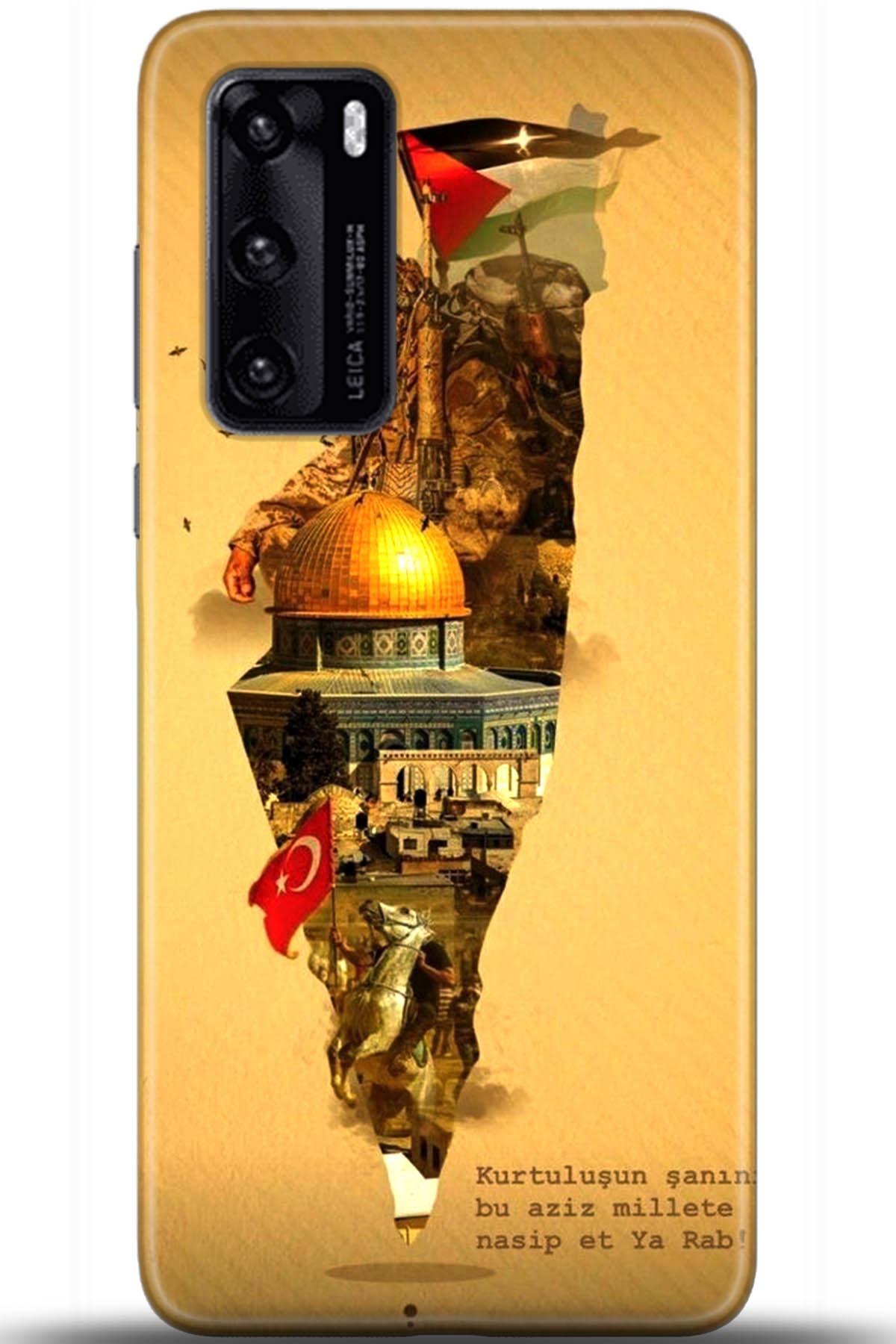 Huawei P40 Uyumlu Kılıf HD Baskılı Kılıf - Followed Institution 5611