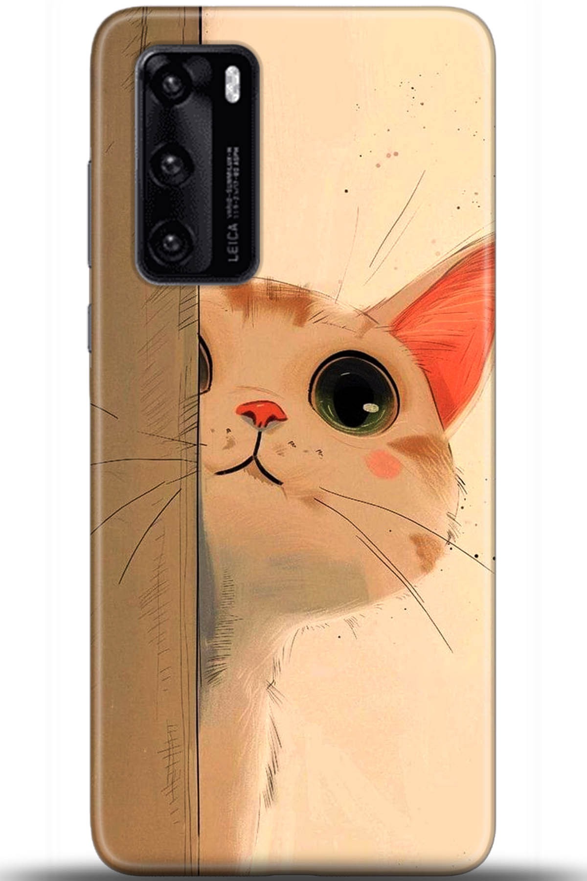 Huawei P40 Uyumlu Kılıf HD Baskılı Kılıf - Followed Institution 5653