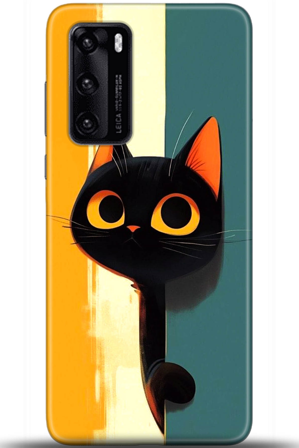 Huawei P40 Uyumlu Kılıf HD Baskılı Kılıf - Followed Institution 5654