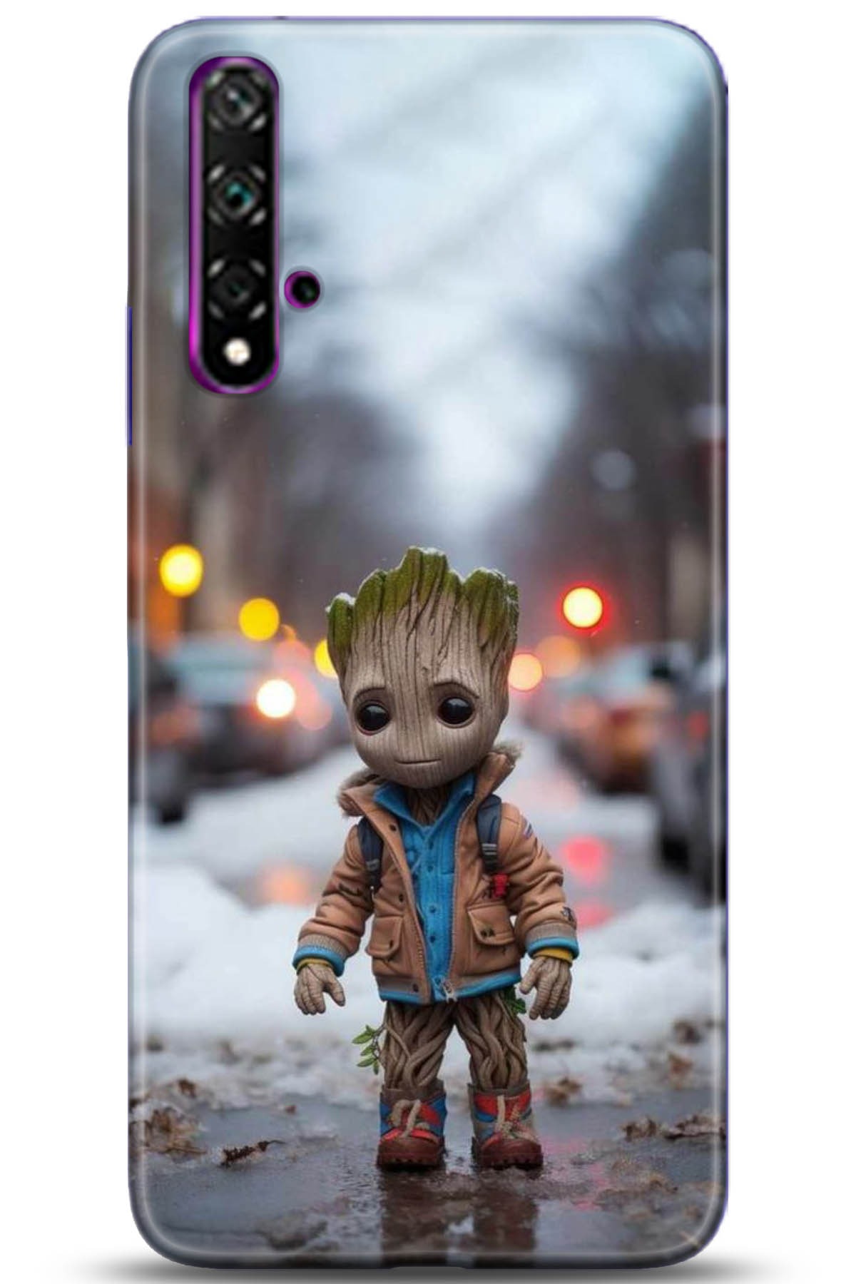 Huawei Nova 5T Uyumlu Kılıf HD Baskılı Kılıf - Followed Institution 5014