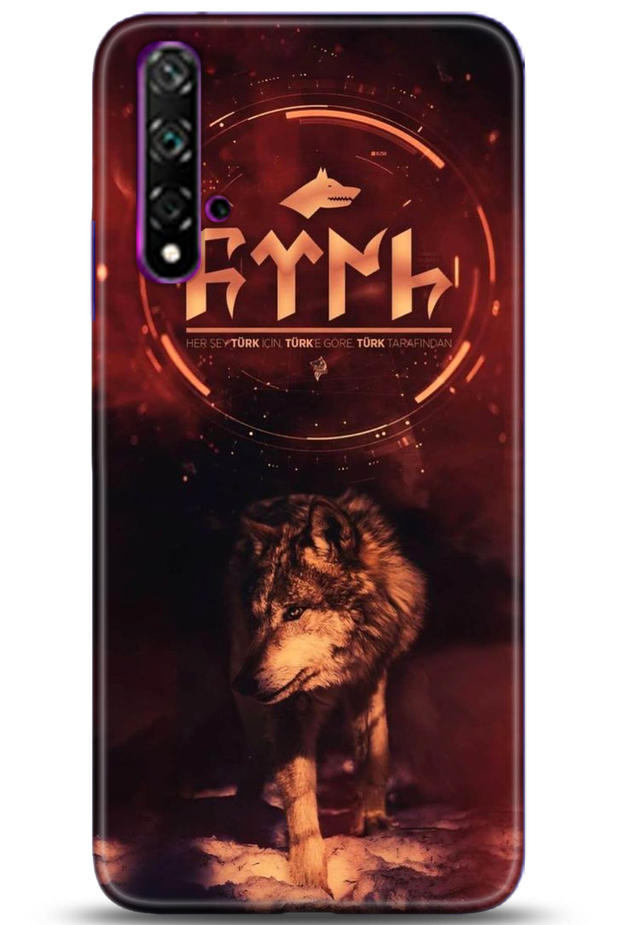 Huawei Nova 5T Uyumlu Kılıf HD Baskılı Kılıf - Followed Institution 5056