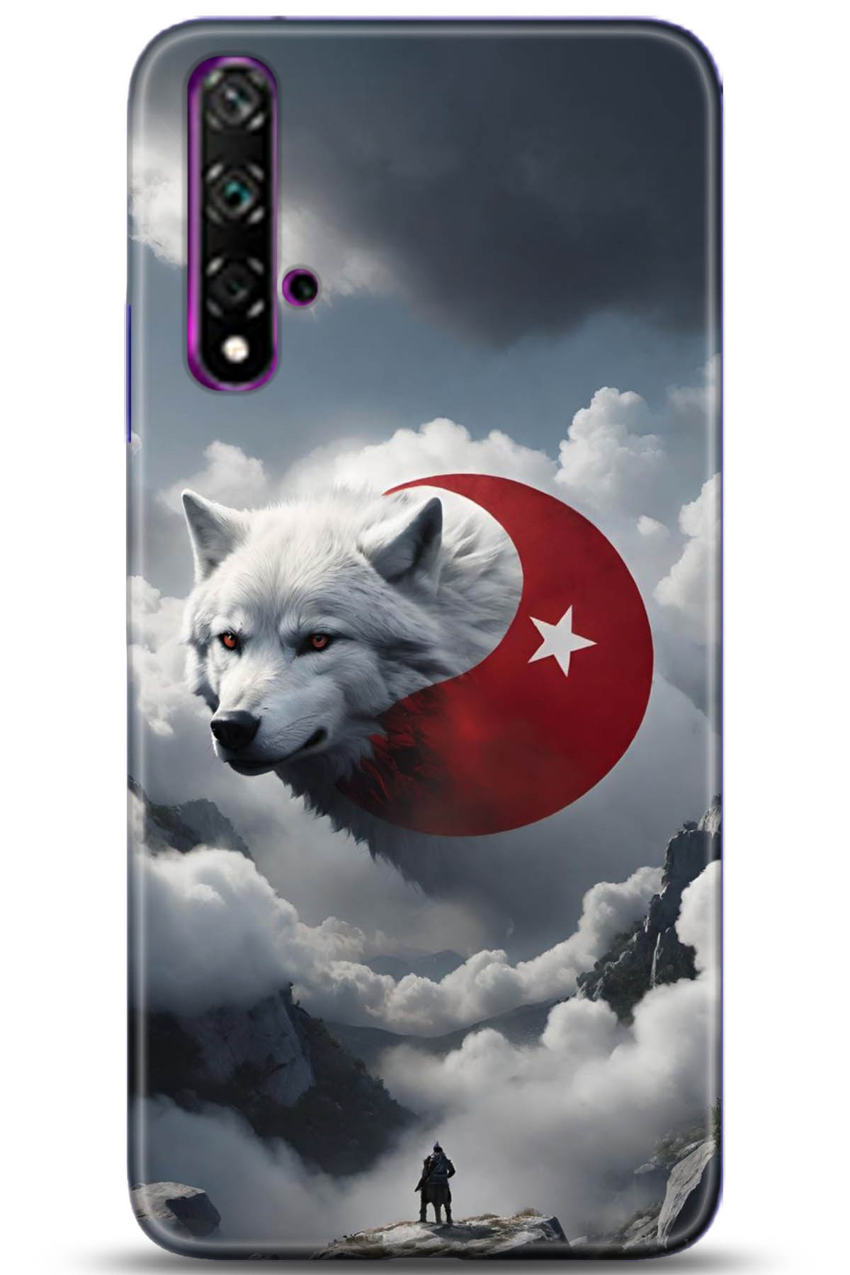 Huawei Nova 5T Uyumlu Kılıf HD Baskılı Kılıf - Followed Institution 5072