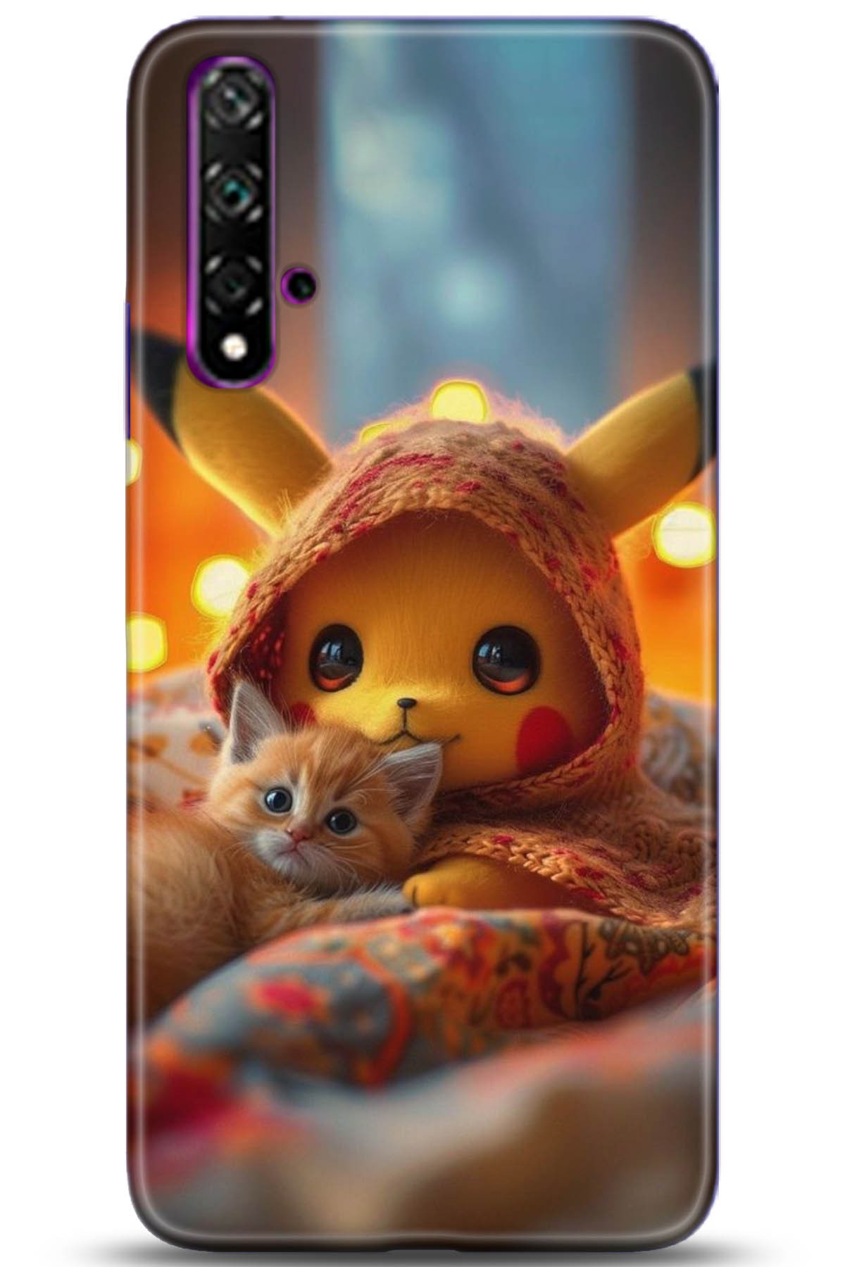 Huawei Nova 5T Uyumlu Kılıf HD Baskılı Kılıf - Followed Institution 5127