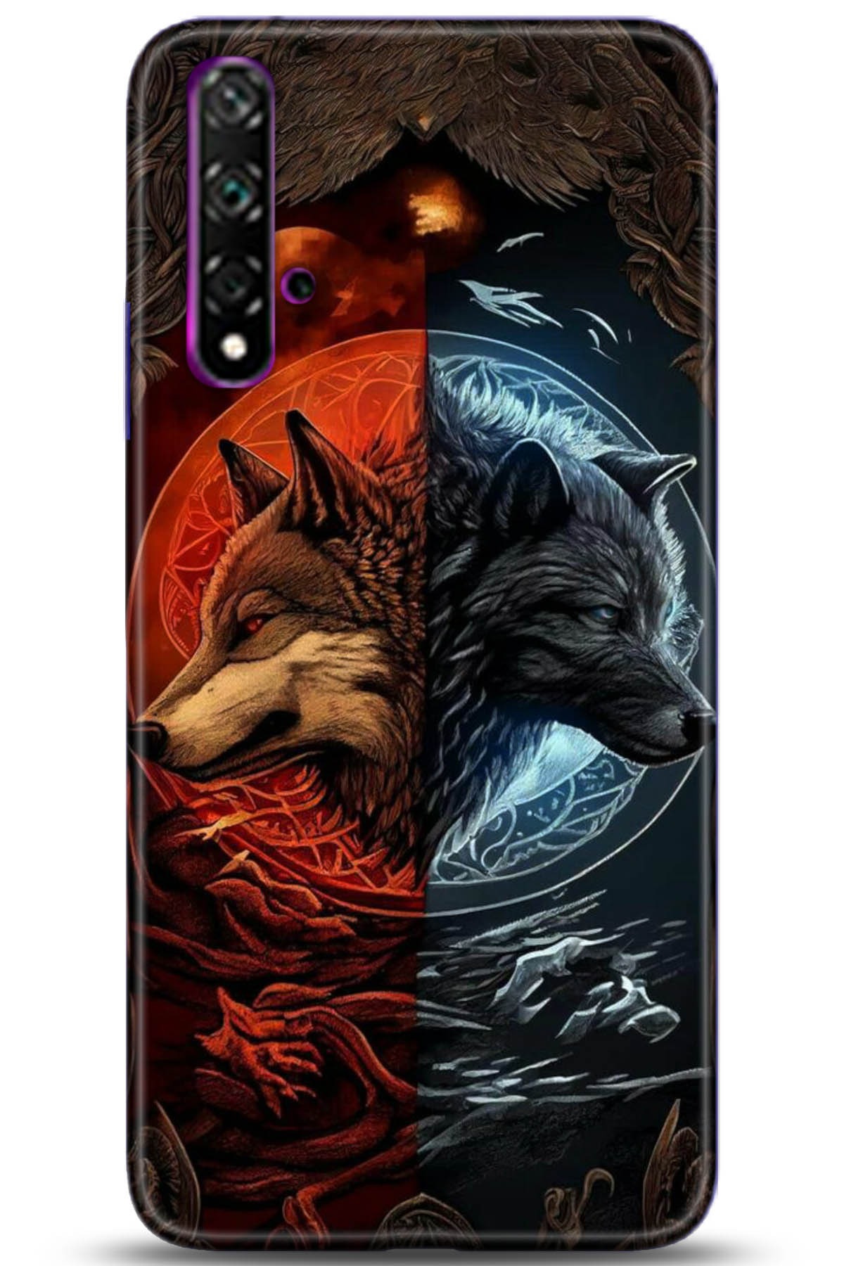 Huawei Nova 5T Uyumlu Kılıf HD Baskılı Kılıf - Followed Institution 5136