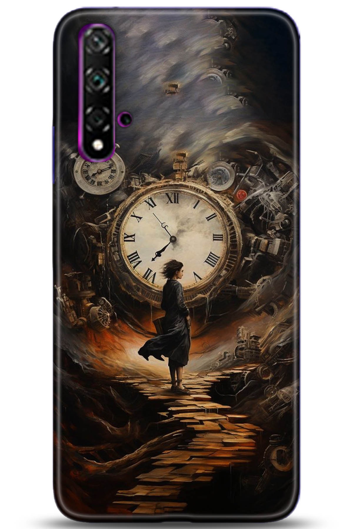 Huawei Nova 5T Uyumlu Kılıf HD Baskılı Kılıf - Followed Institution 5252