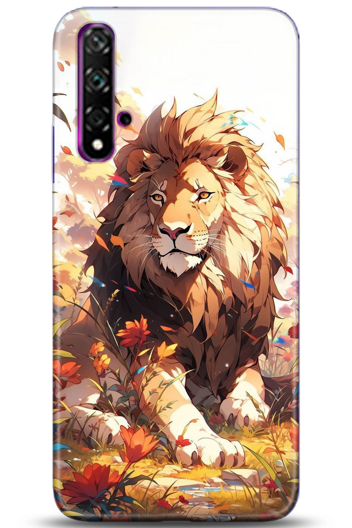 Huawei Nova 5T Uyumlu Kılıf HD Baskılı Kılıf - Followed Institution 5311