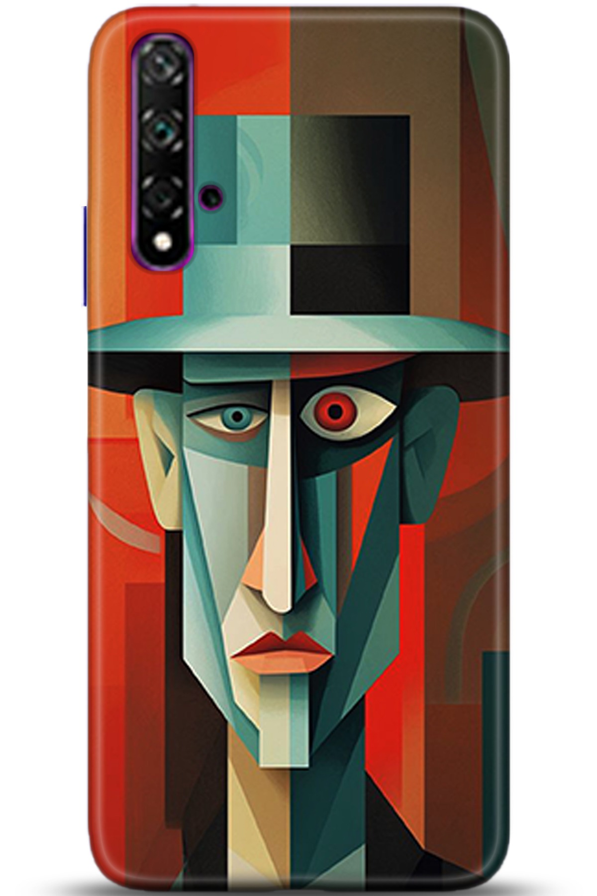 Huawei Nova 5T Uyumlu Kılıf HD Baskılı Kılıf - Followed Institution 5325