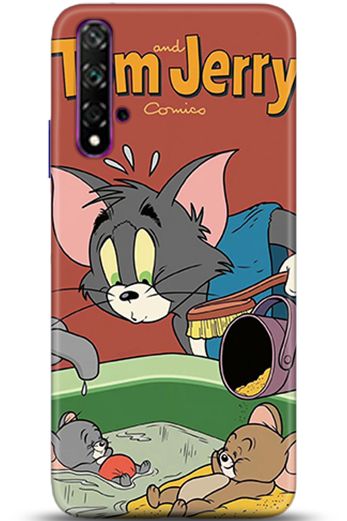 Huawei Nova 5T Uyumlu Kılıf HD Baskılı Kılıf - Followed Institution 5337