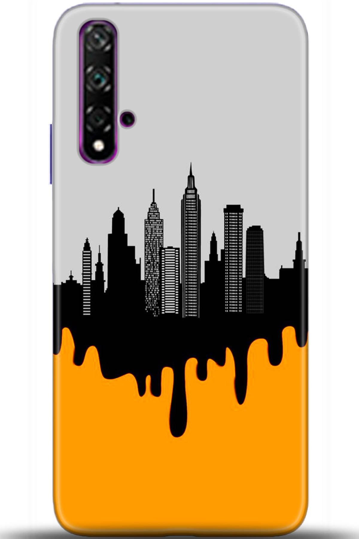 Huawei Nova 5T Uyumlu Kılıf HD Baskılı Kılıf - Followed Institution 5394