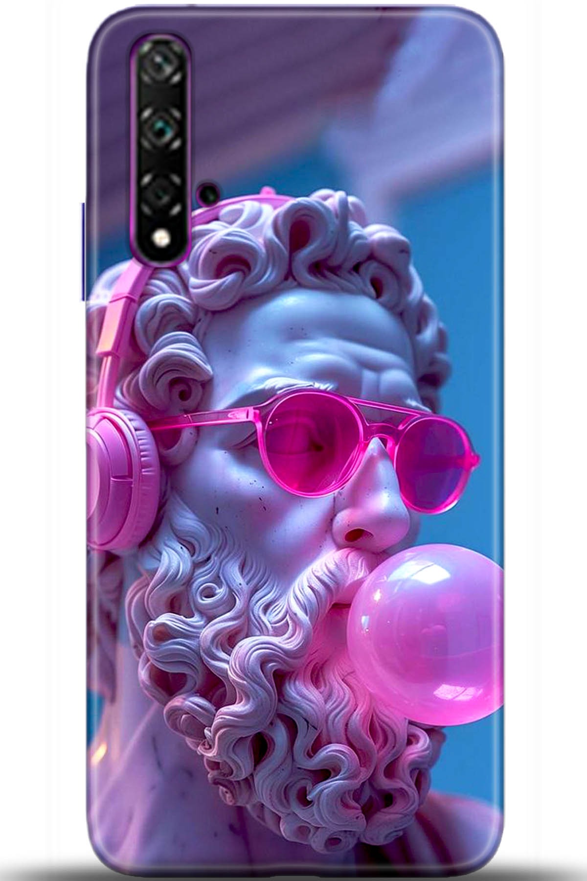 Huawei Nova 5T Uyumlu Kılıf HD Baskılı Kılıf - Followed Institution 5435