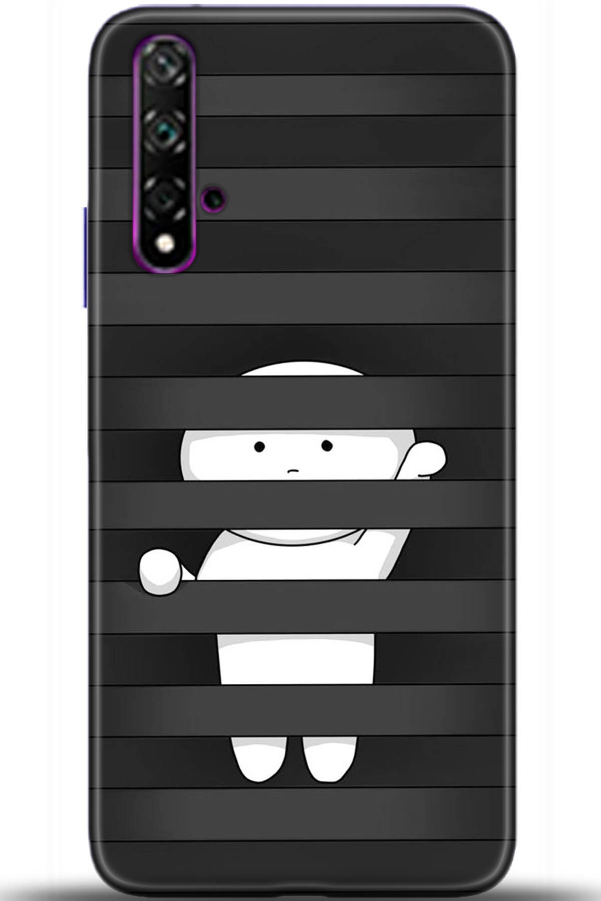 Huawei Nova 5T Uyumlu Kılıf HD Baskılı Kılıf - Followed Institution 5478