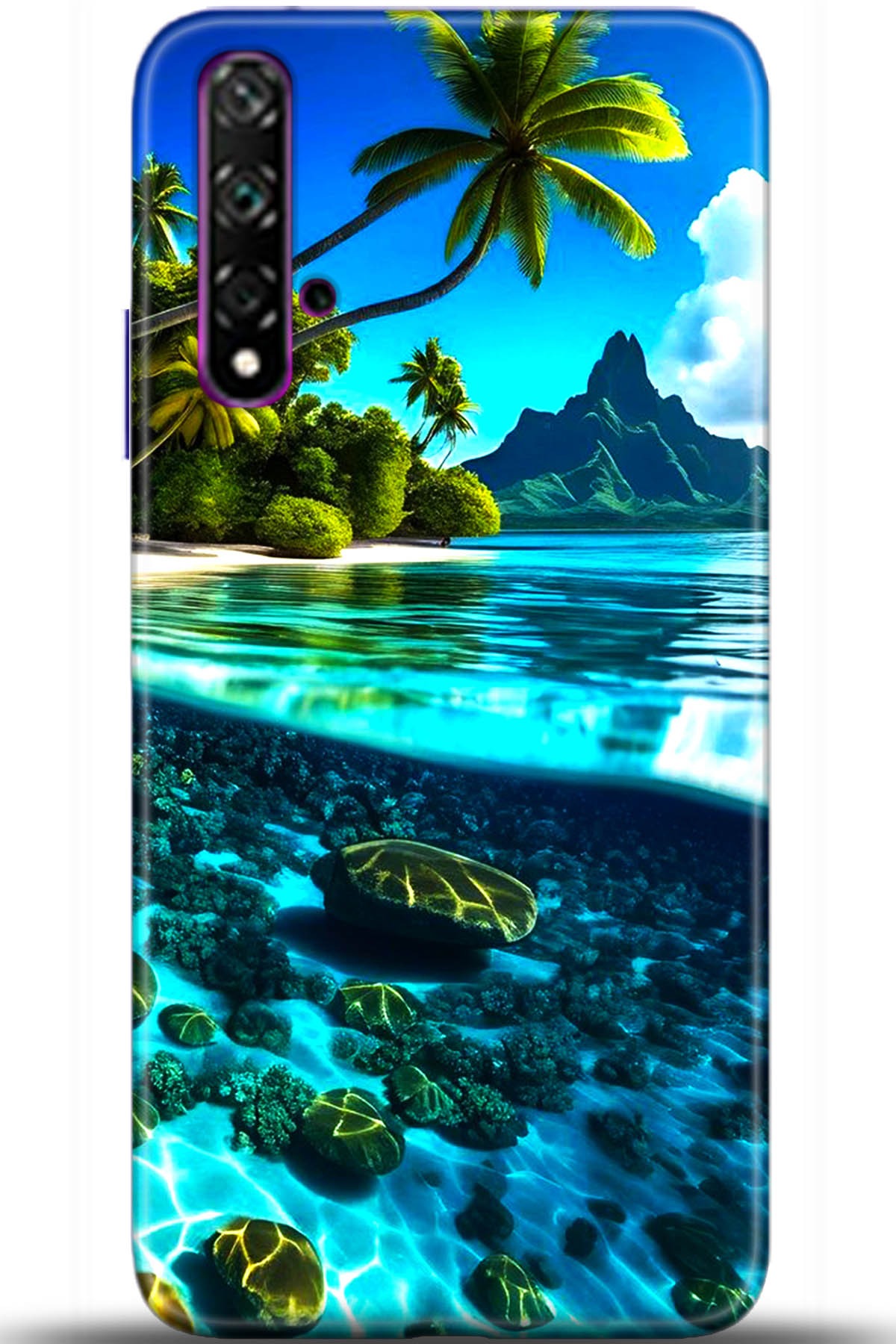 Huawei Nova 5T Uyumlu Kılıf HD Baskılı Kılıf - Followed Institution 5491