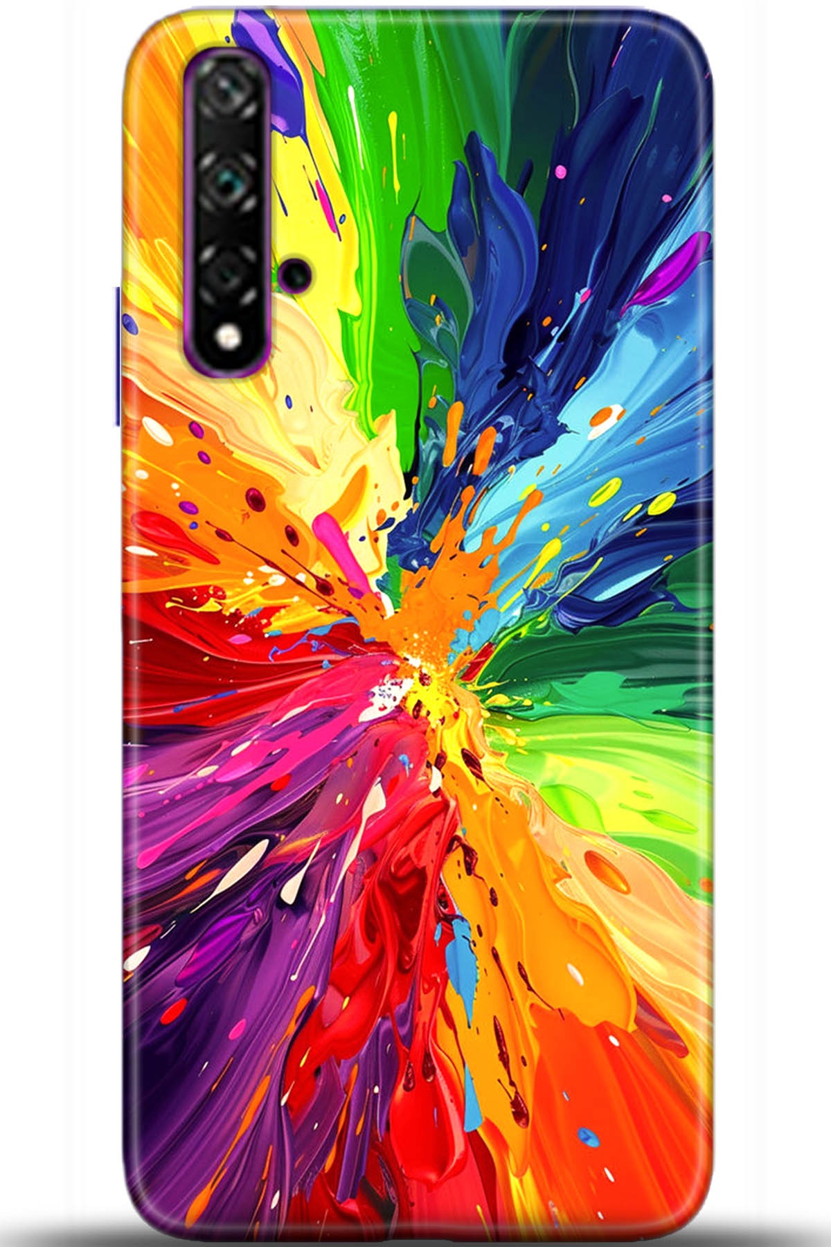 Huawei Nova 5T Uyumlu Kılıf HD Baskılı Kılıf - Followed Institution 5513