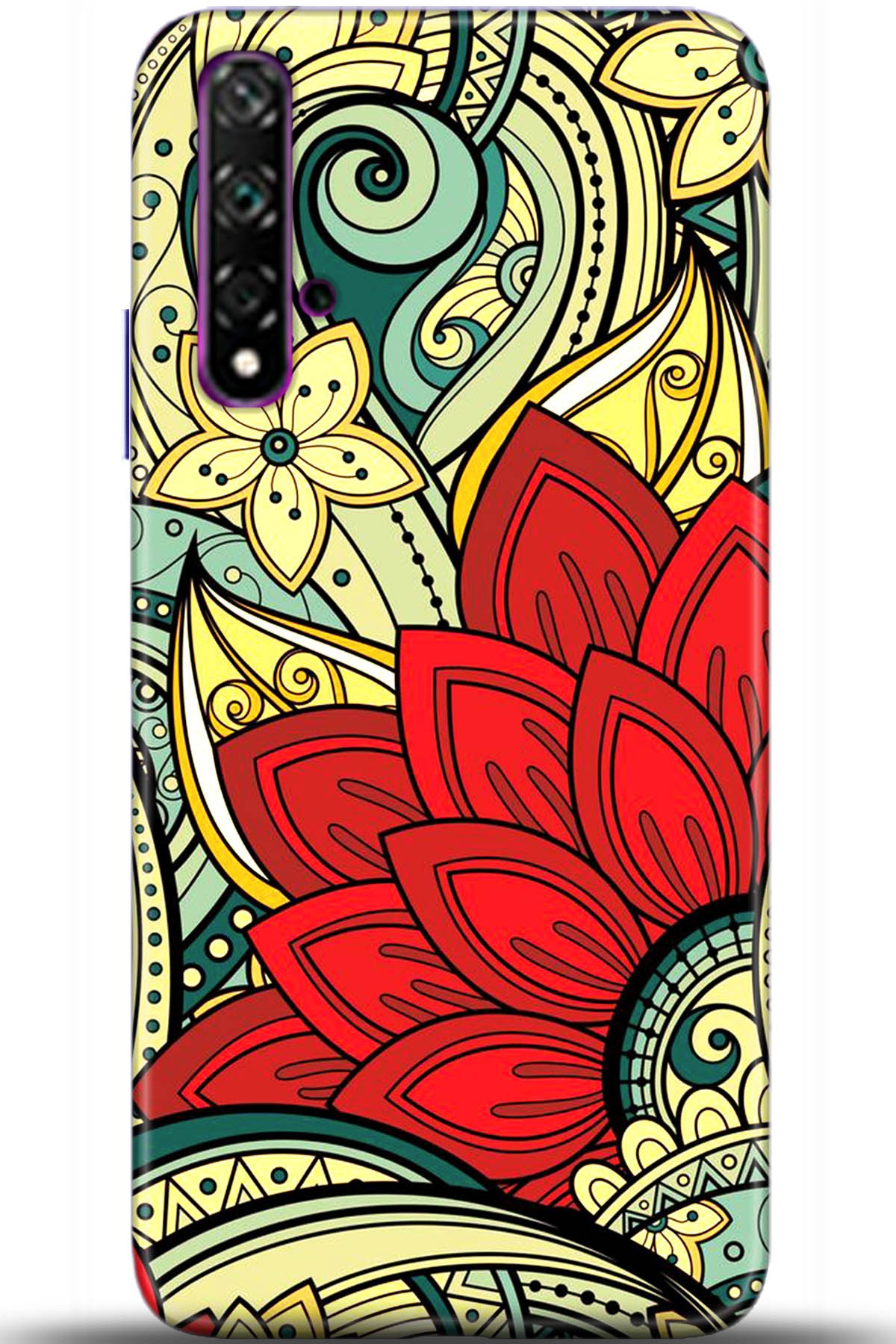 Huawei Nova 5T Uyumlu Kılıf HD Baskılı Kılıf - Followed Institution 5534