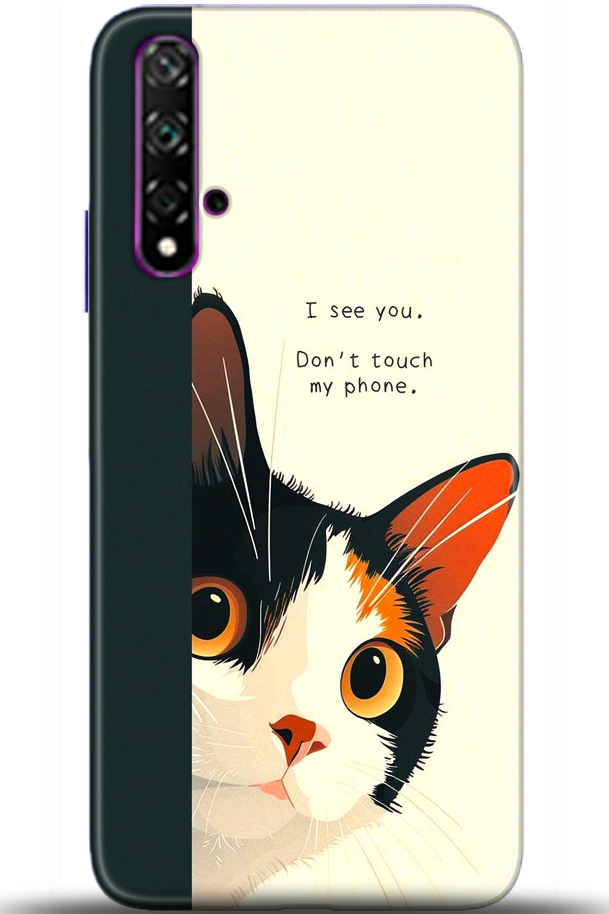 Huawei Nova 5T Uyumlu Kılıf HD Baskılı Kılıf - Followed Institution 5649