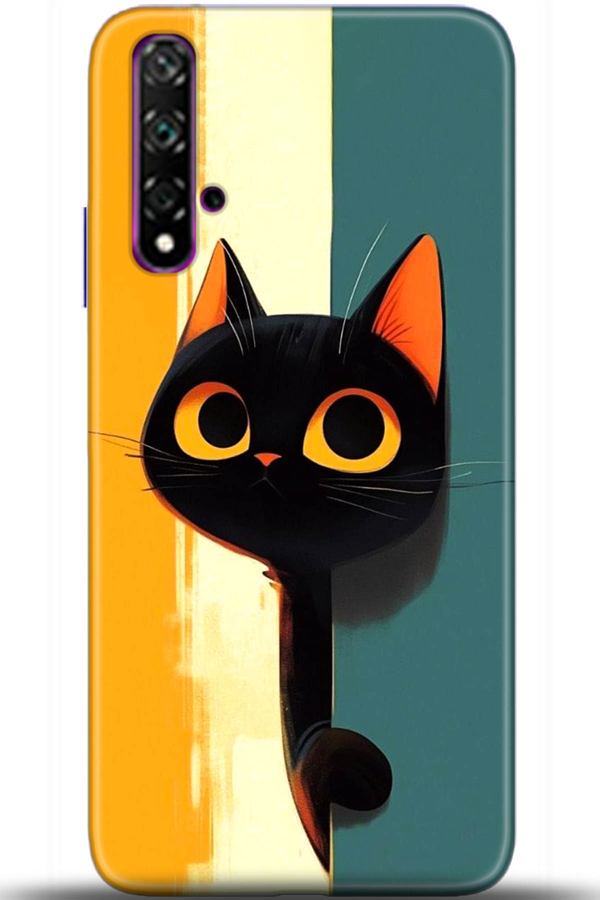 Huawei Nova 5T Uyumlu Kılıf HD Baskılı Kılıf - Followed Institution 5654