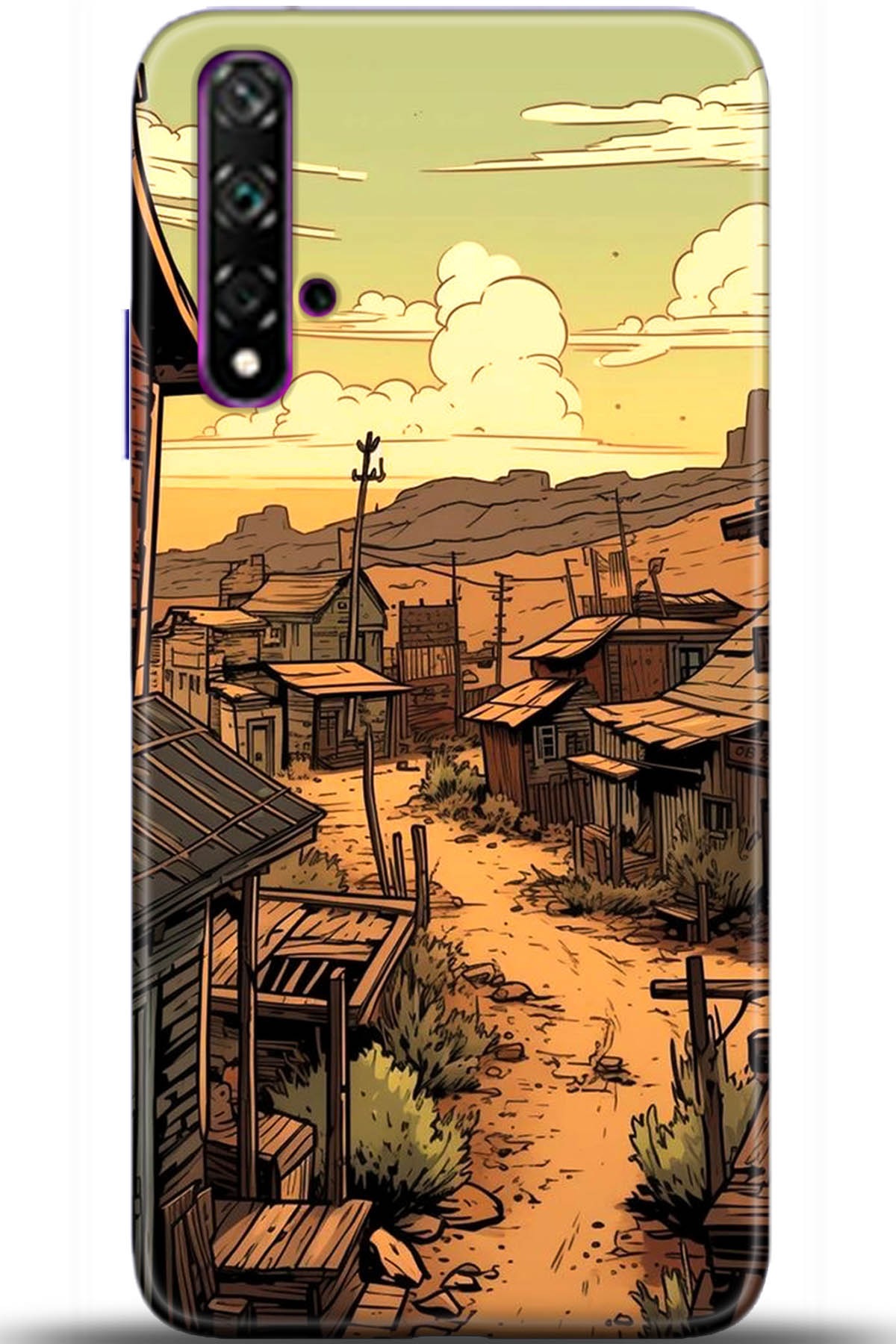 Huawei Nova 5T Uyumlu Kılıf HD Baskılı Kılıf - Followed Institution 5676