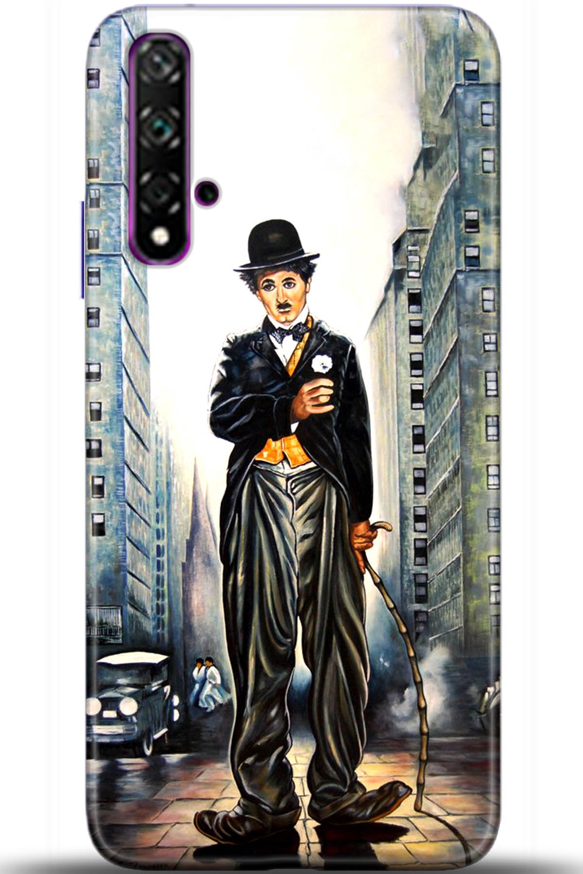 Huawei Nova 5T Uyumlu Kılıf HD Baskılı Kılıf - Followed Institution 5693