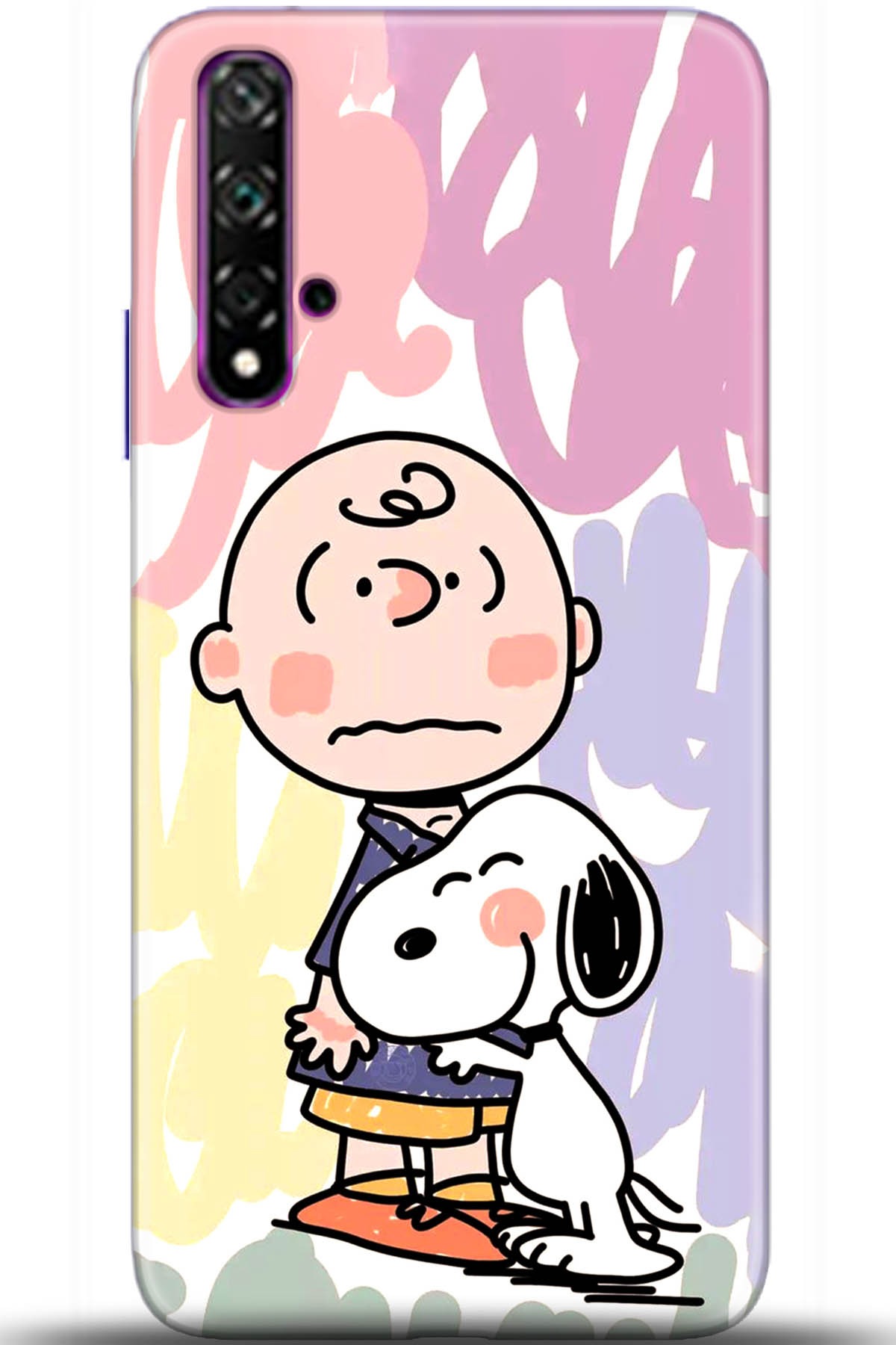 Huawei Nova 5T Uyumlu Kılıf HD Baskılı Kılıf - Followed Institution 5702