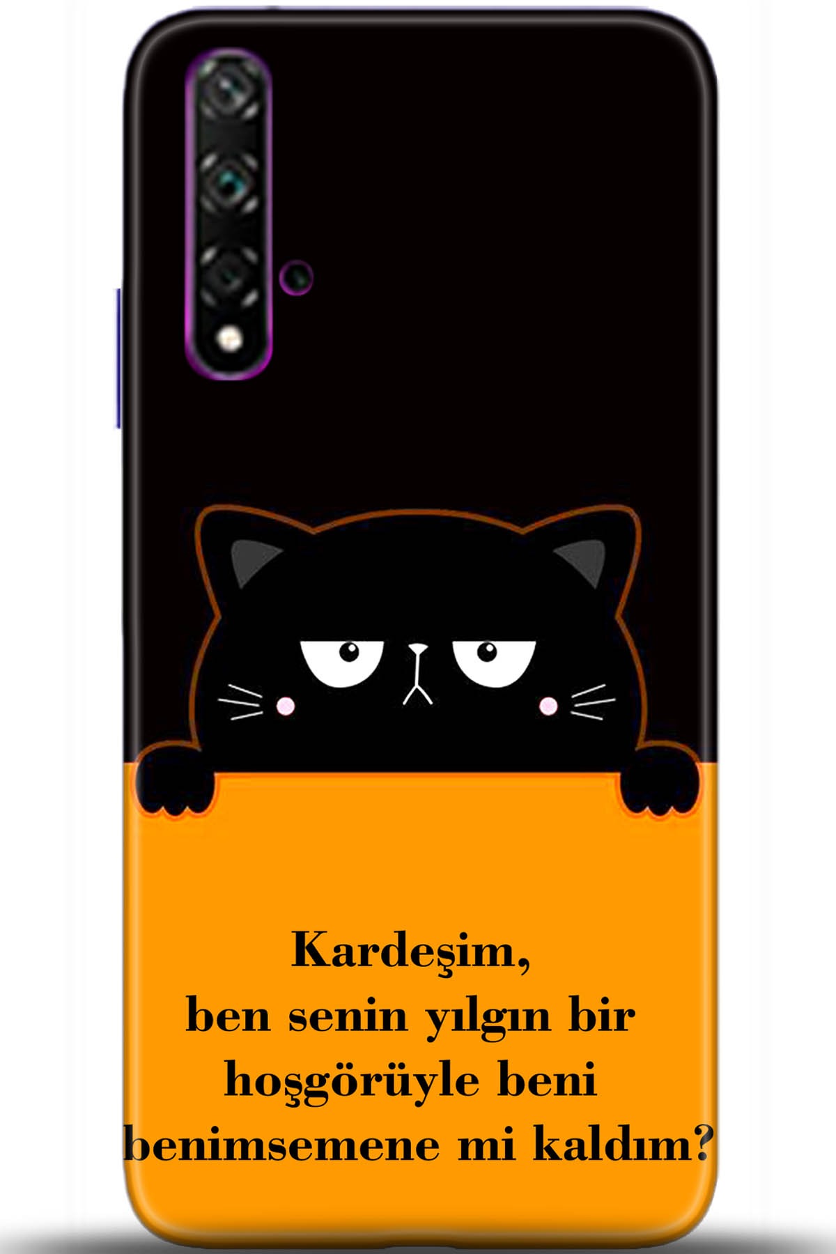 Huawei Nova 5T Uyumlu Kılıf HD Baskılı Kılıf - Followed Institution 5718